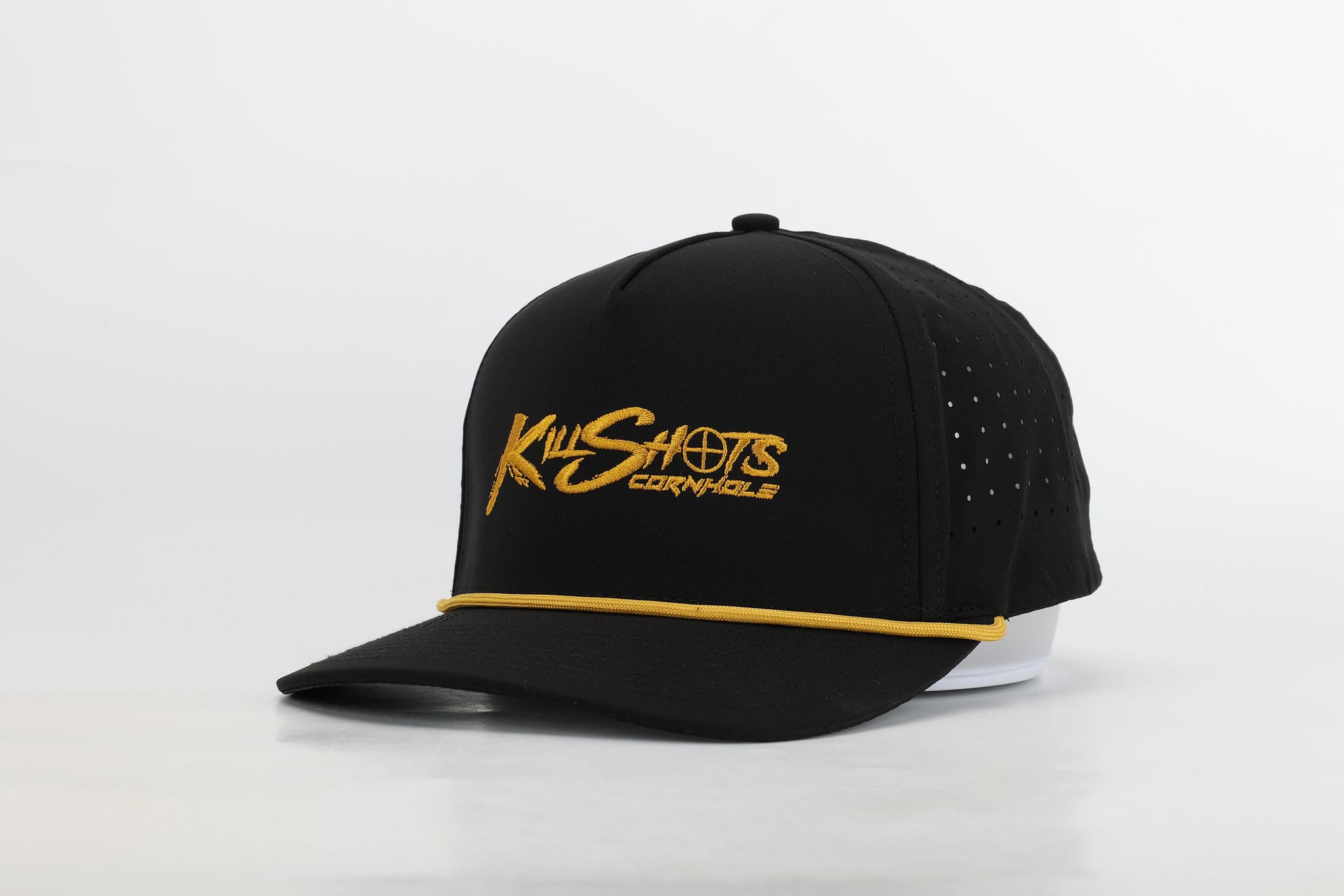Killshots Cornhole 5 Panel Snap-Back Rope Hat - "Champions" Edition