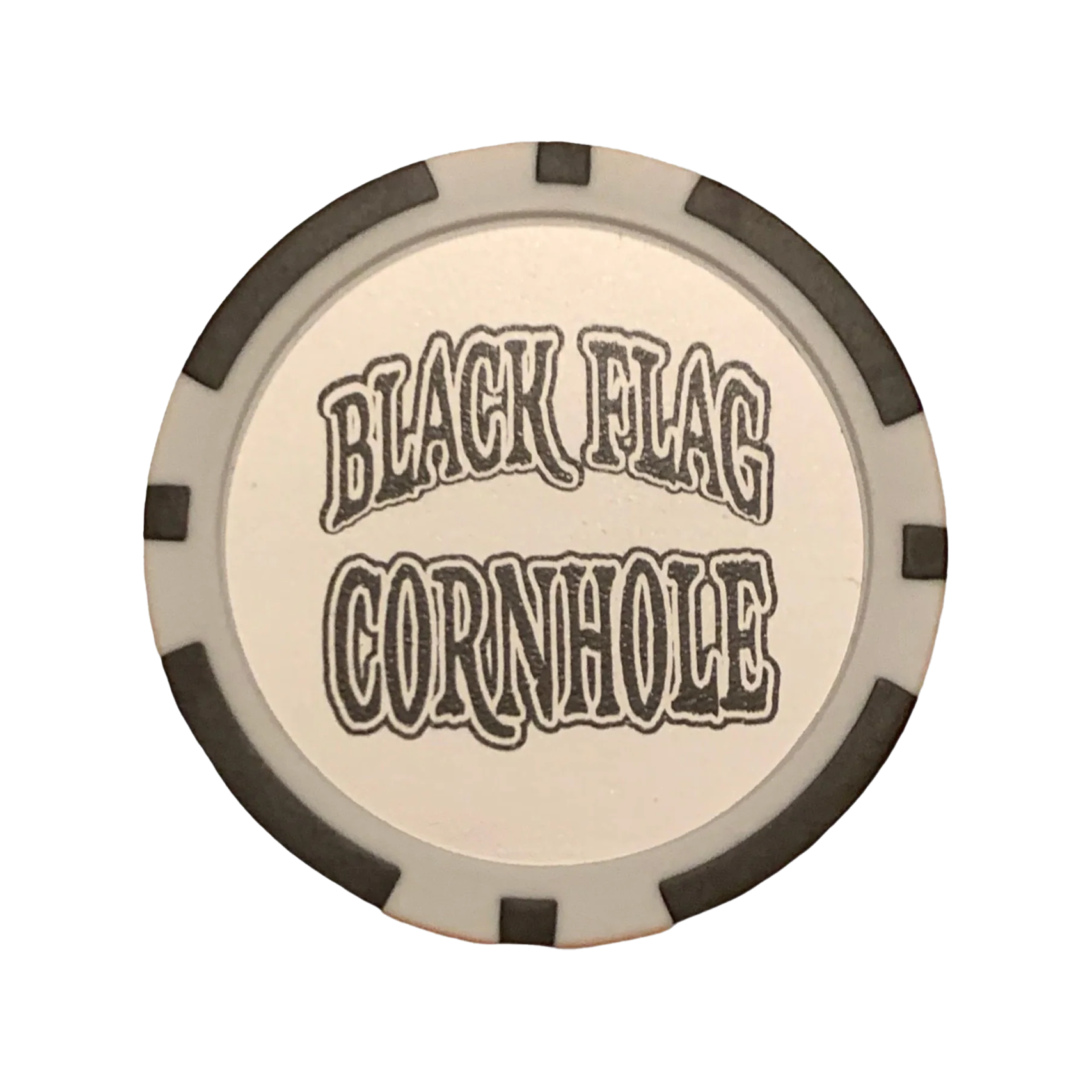 Black Flag Cornhole Flip Chip