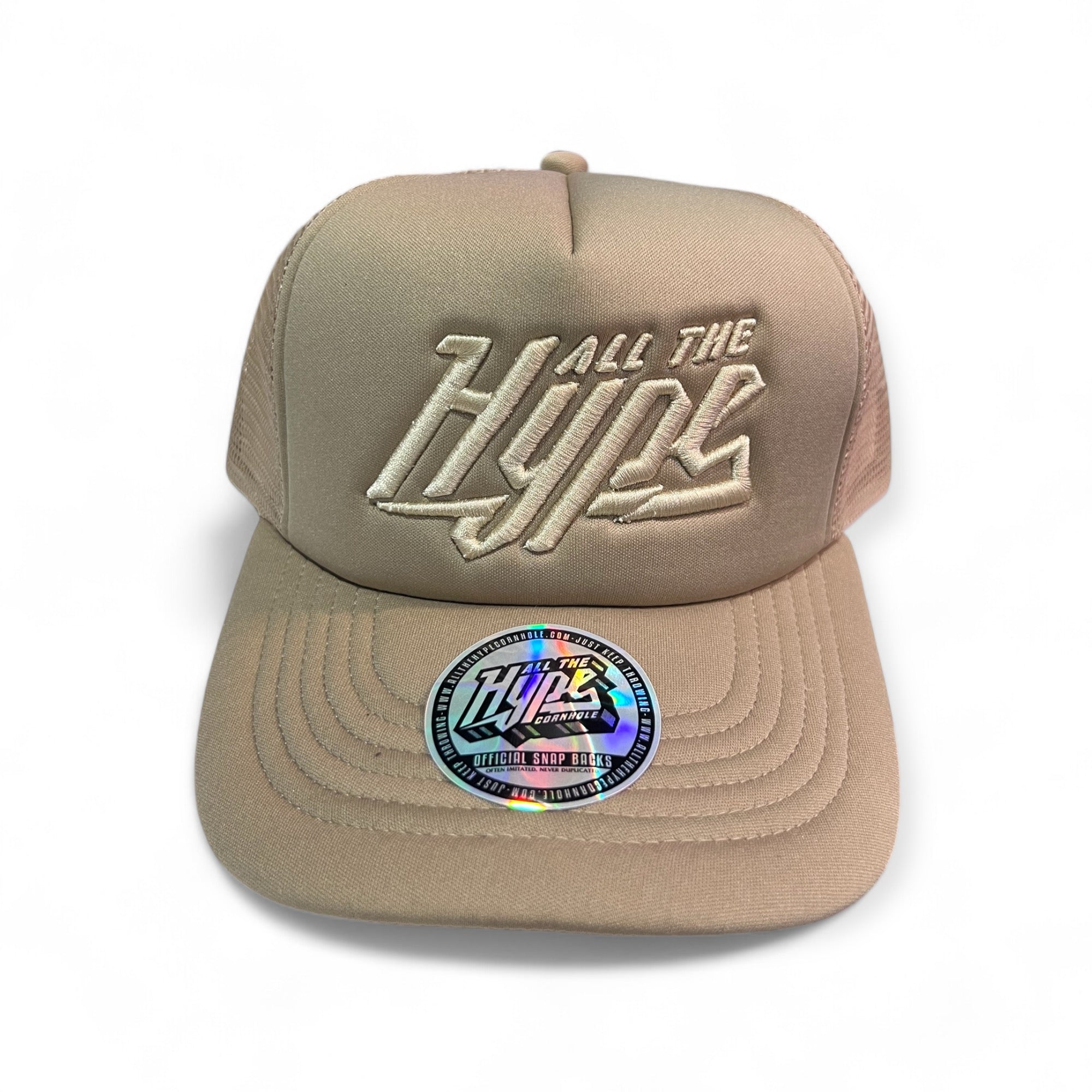 Traditional Trucker (Beige & Khaki)
