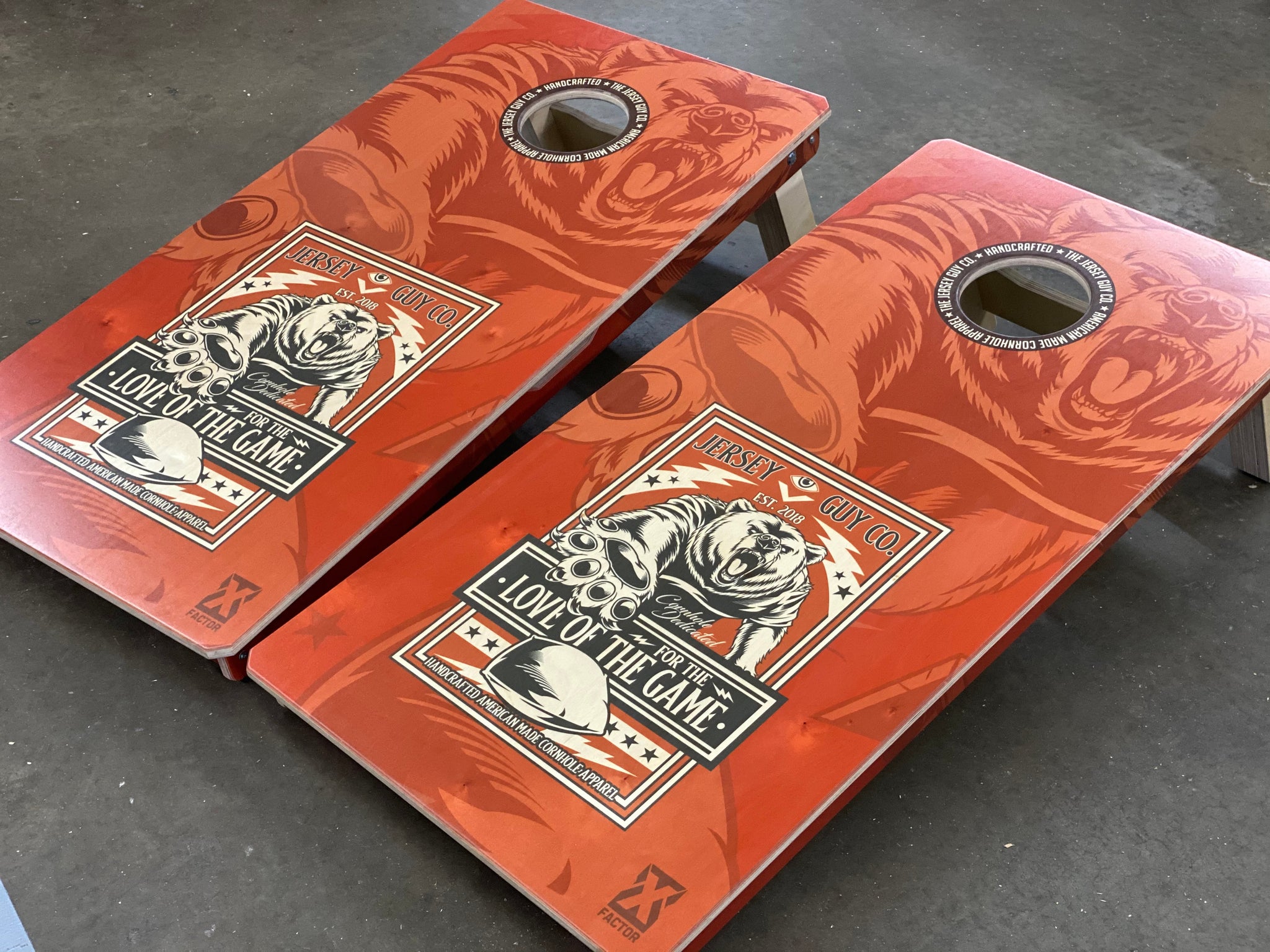 Jersey Guy Pro West Georgia Cornhole X Factor Cornhole Boards