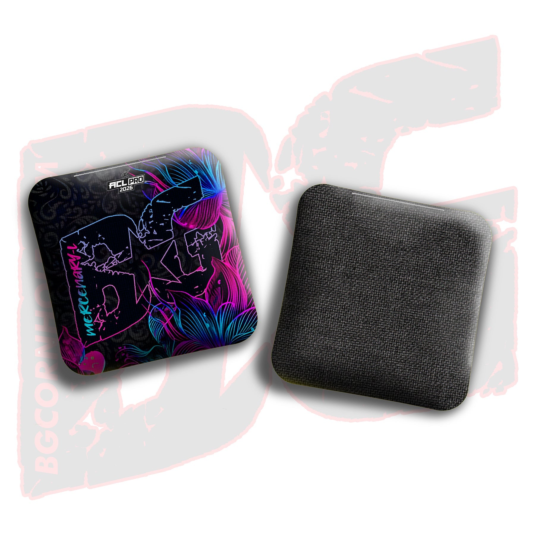 BG Cornhole 2026 Multiple Bag Models “Ink Blossom” - ACL Pro Stamped Cornhole Bags - SET OF 4 BAGS