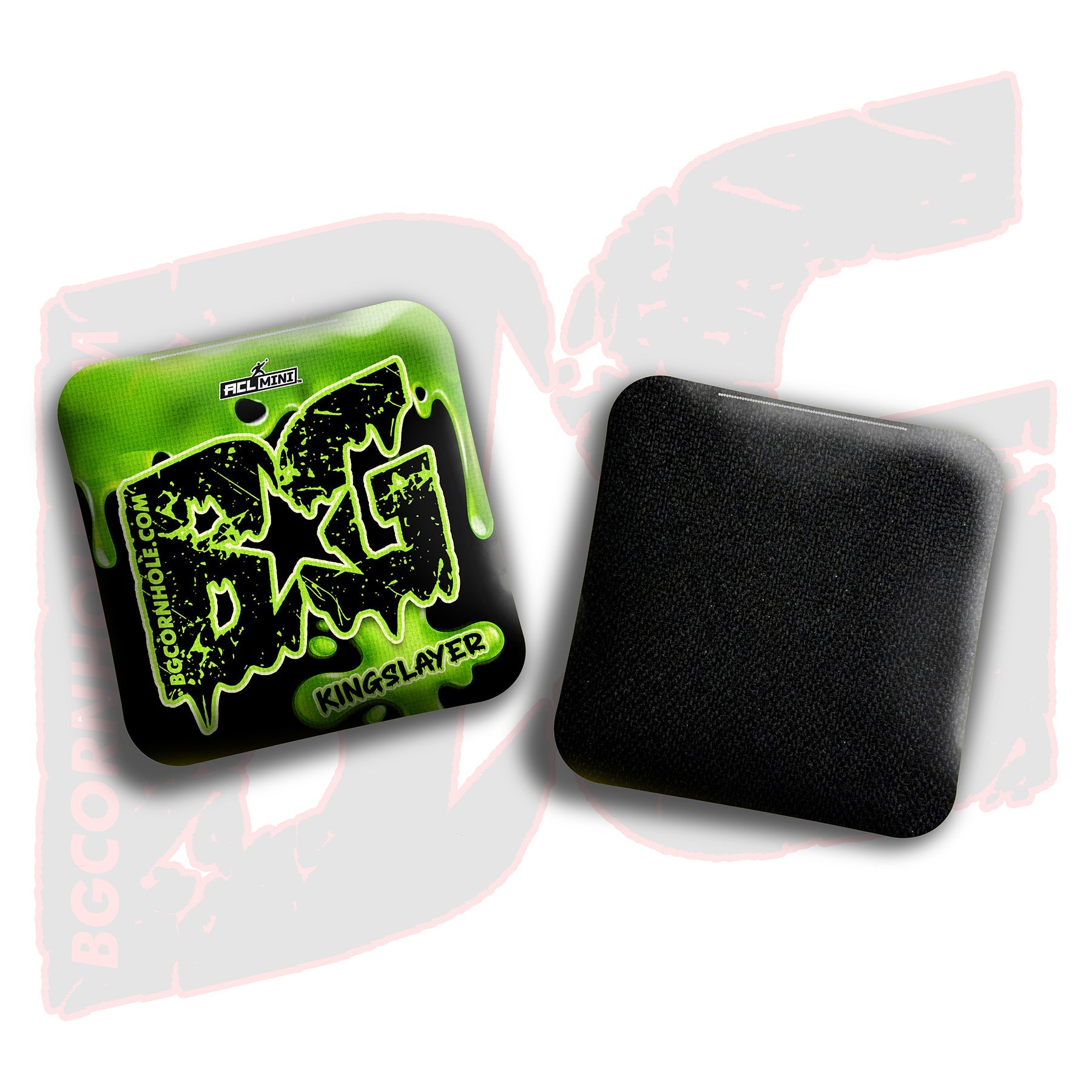 BG Cornhole 2025 BG Kingslayer 4" Mini Cornhole Bags - “Drip” - Set of 4 Bags