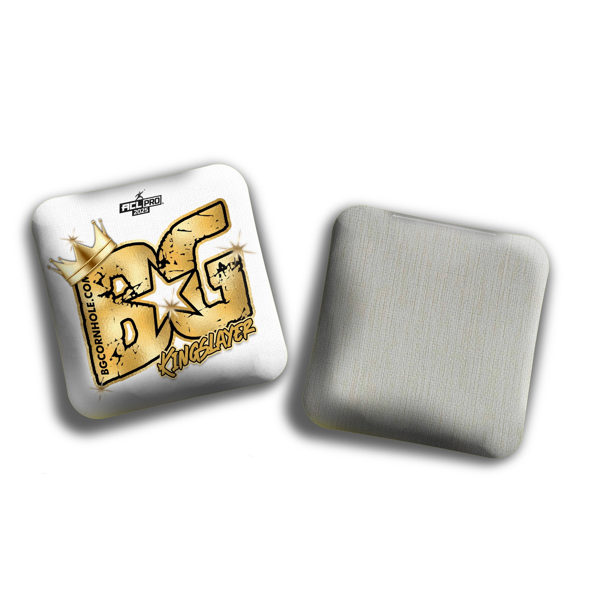 BG Cornhole 2026 Multiple Bag Models "Bg Crown" - ACL Pro Stamped Cornhole Bags - SET OF 4 BAGS