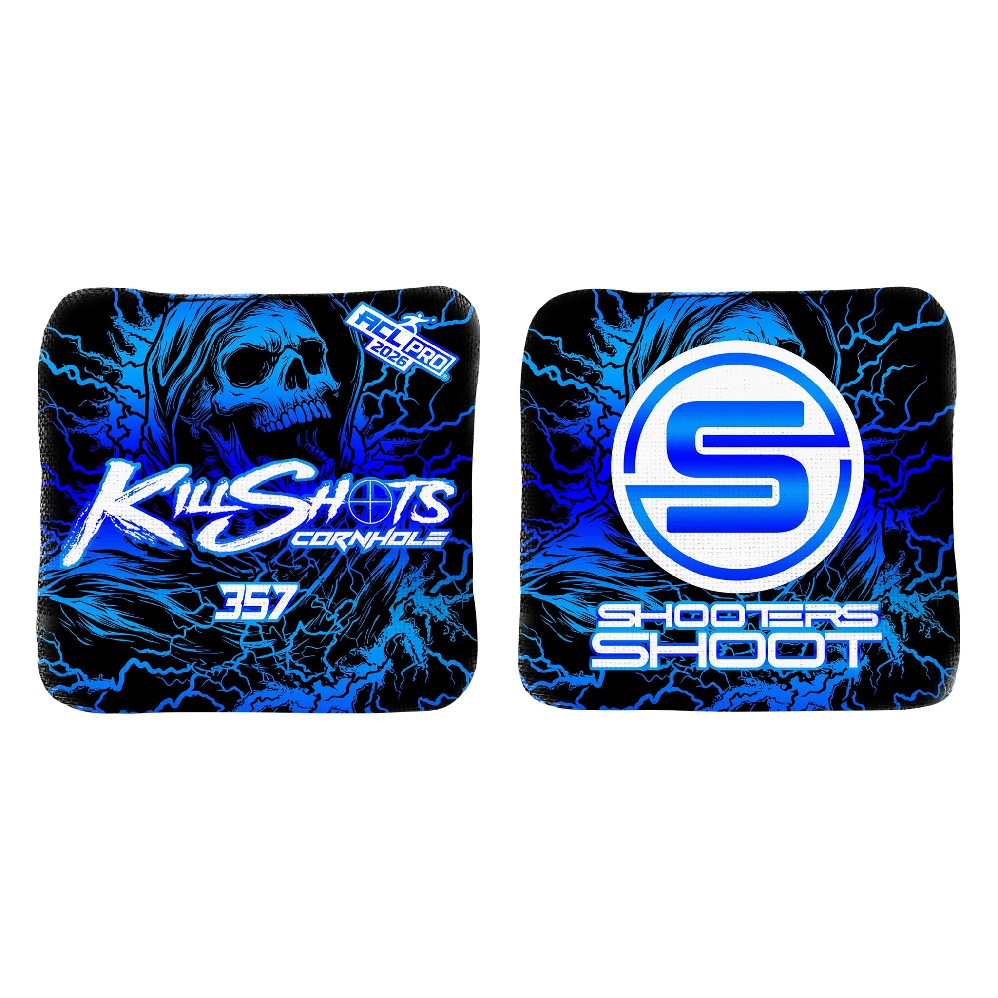 Killshots Cornhole | 357 Series | 2026 ACL PRO | Cornhole Bags | Limited Edition Designs