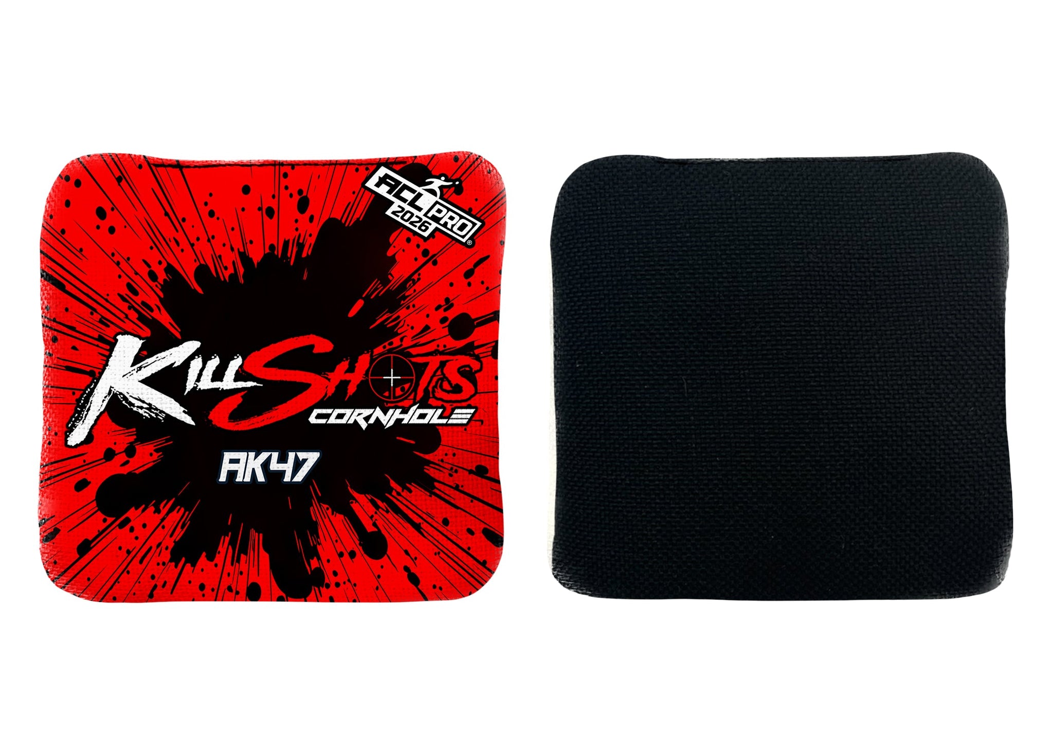 Killshots Cornhole | AK47 Series | 2026 ACL PRO | Cornhole Bags | Stock Designs