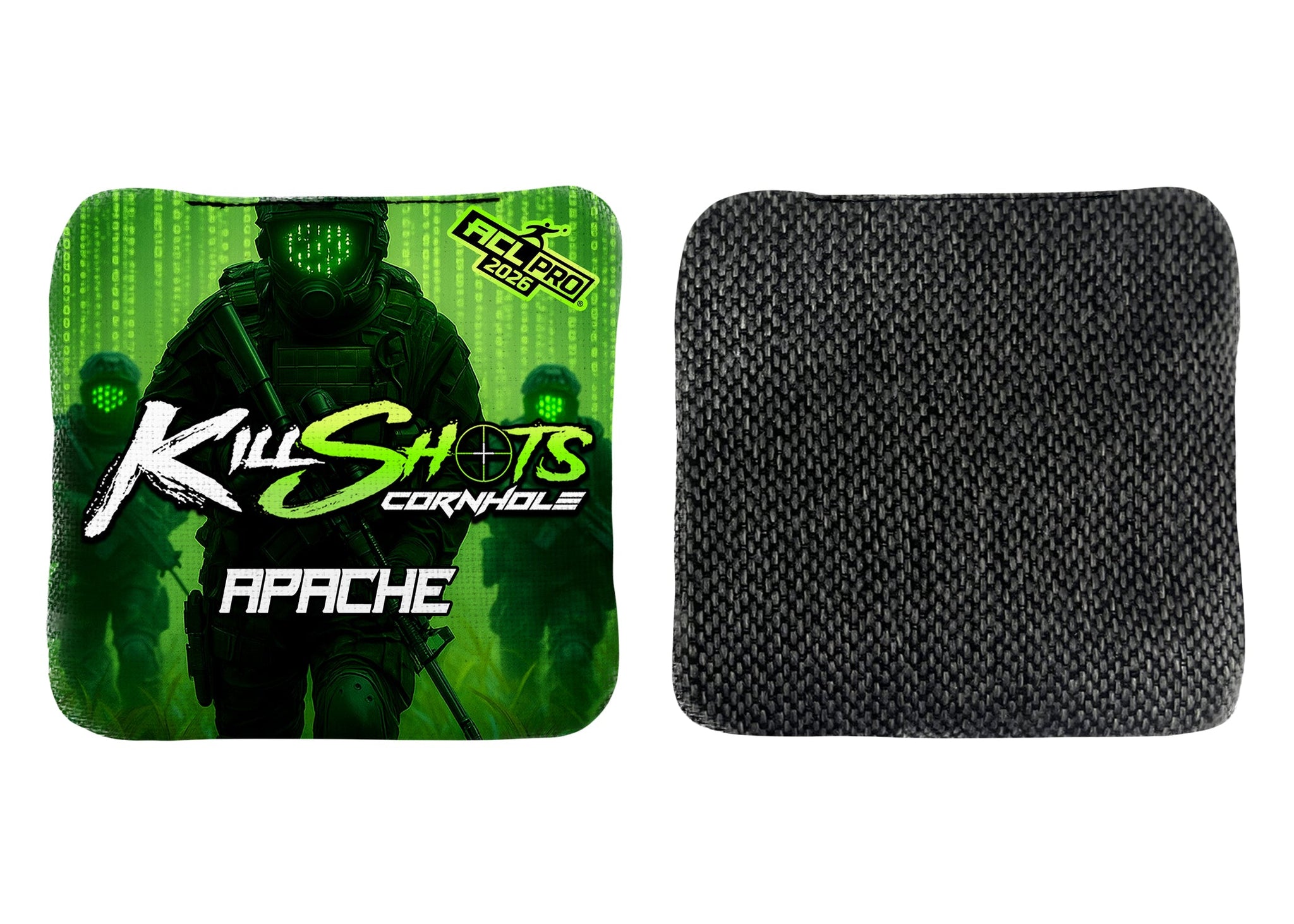 Killshots Cornhole | Apache Series | 2026 ACL PRO | Cornhole Bags | Limited Edition Designs