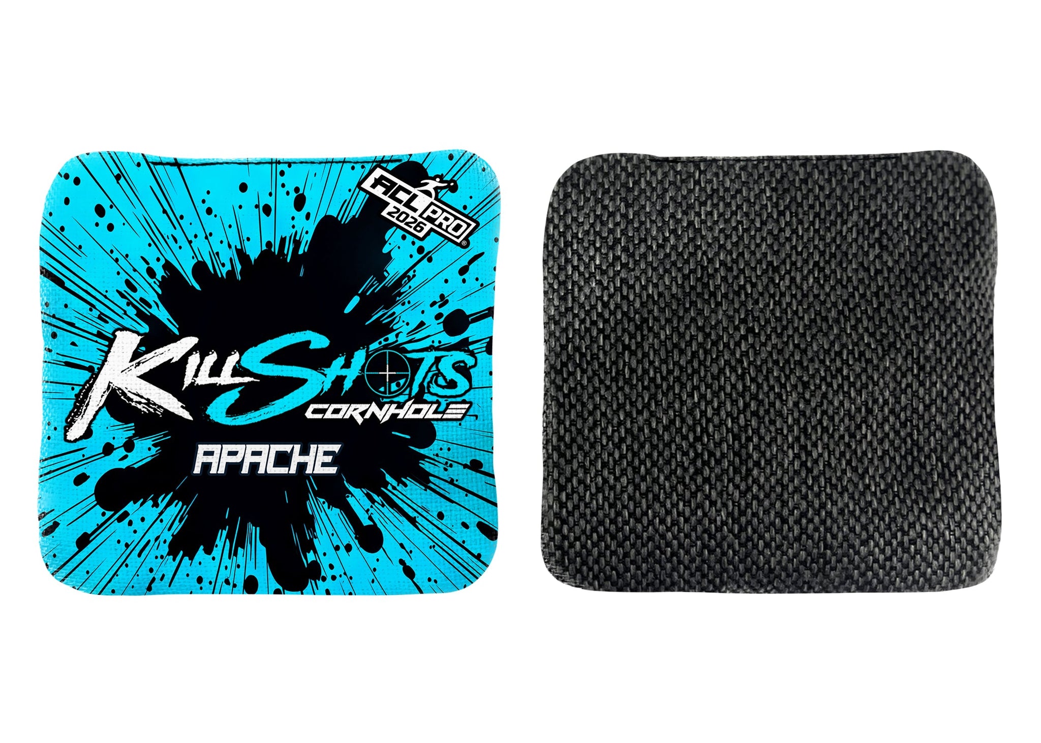 Killshots Cornhole | Apache Series | 2026 ACL PRO | Cornhole Bags | Stock Designs