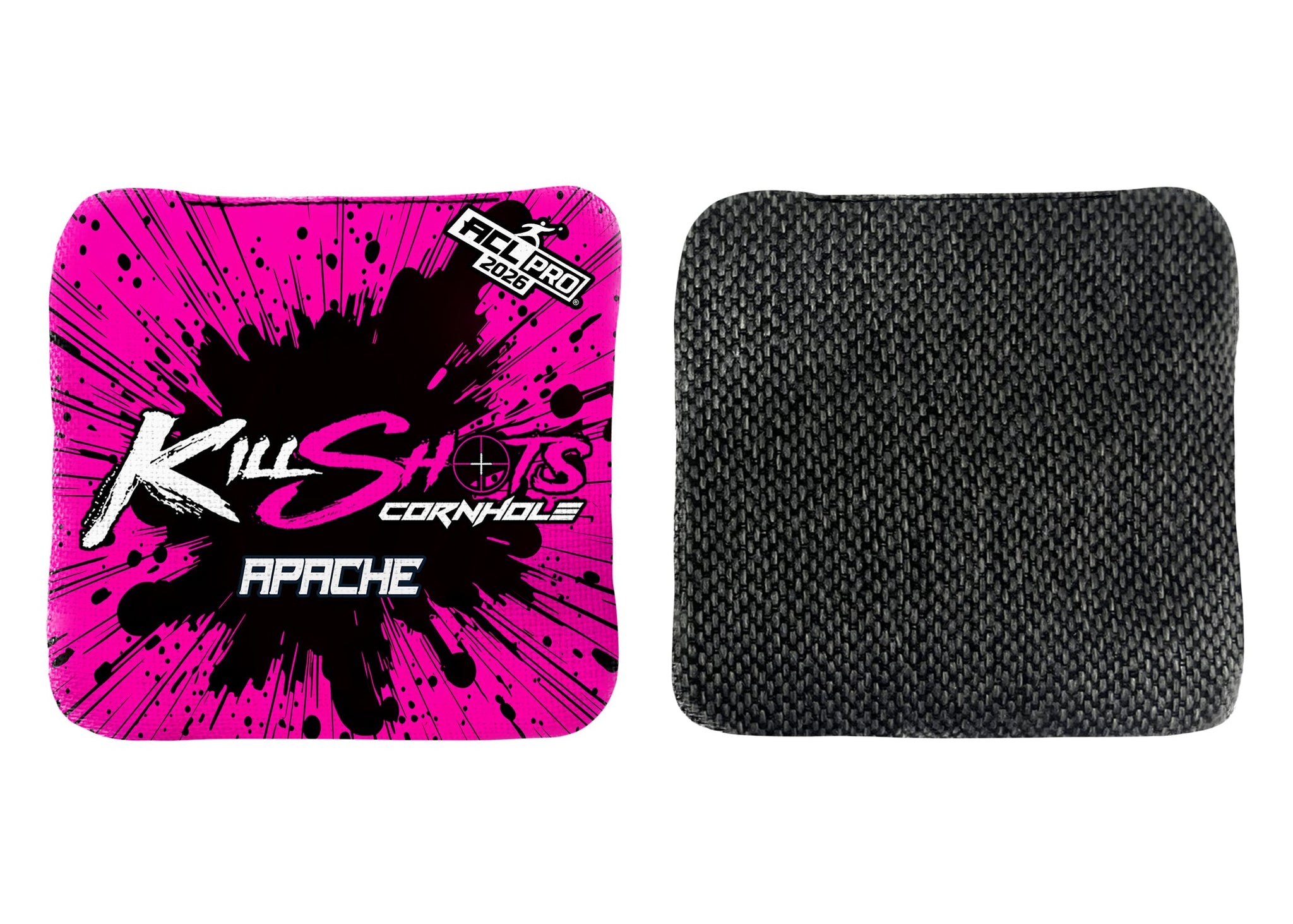 Killshots Cornhole | Apache Series | 2026 ACL PRO | Cornhole Bags | Stock Designs