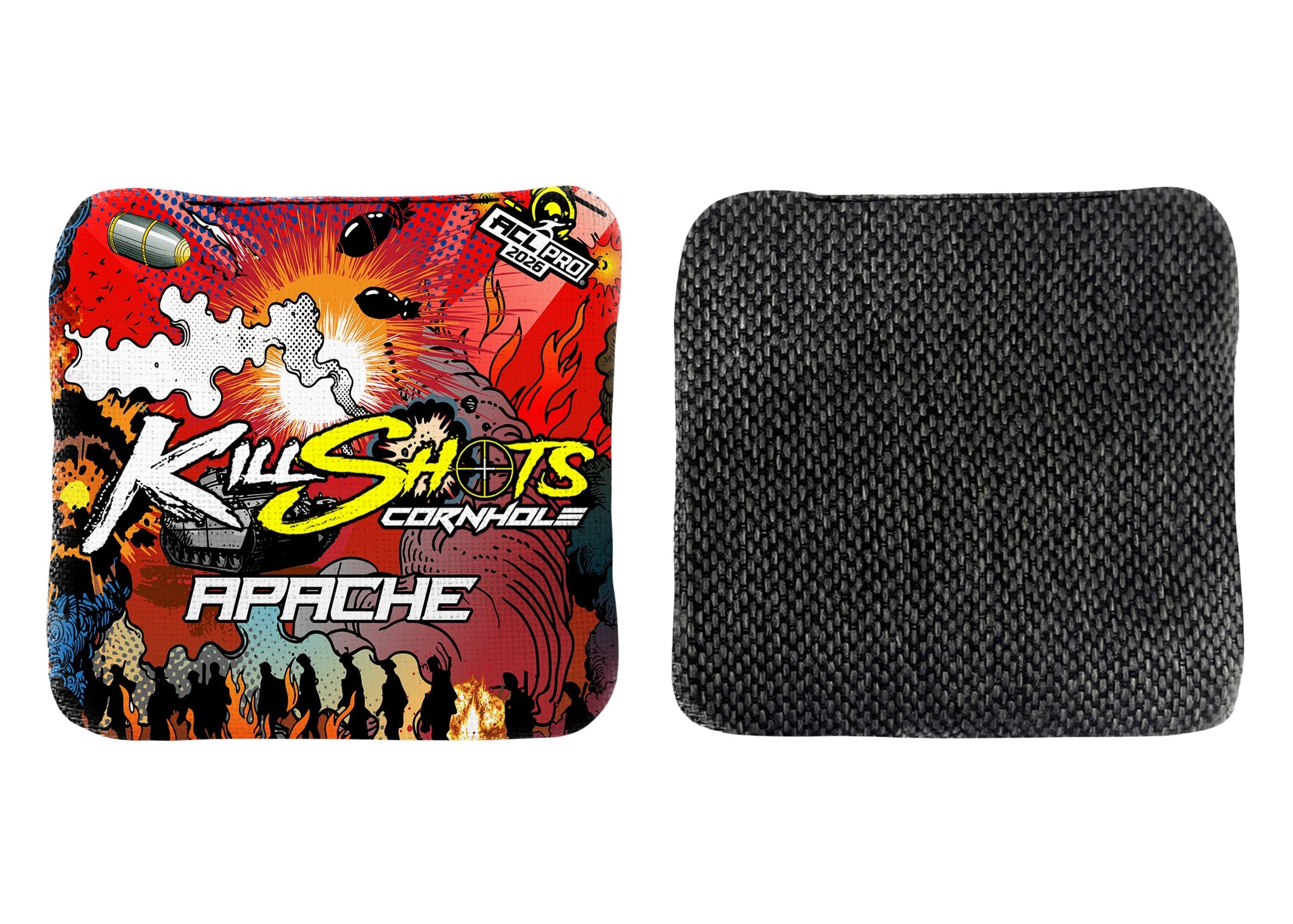 Killshots Cornhole | Apache Series | 2026 ACL PRO | Cornhole Bags | Limited Edition Designs