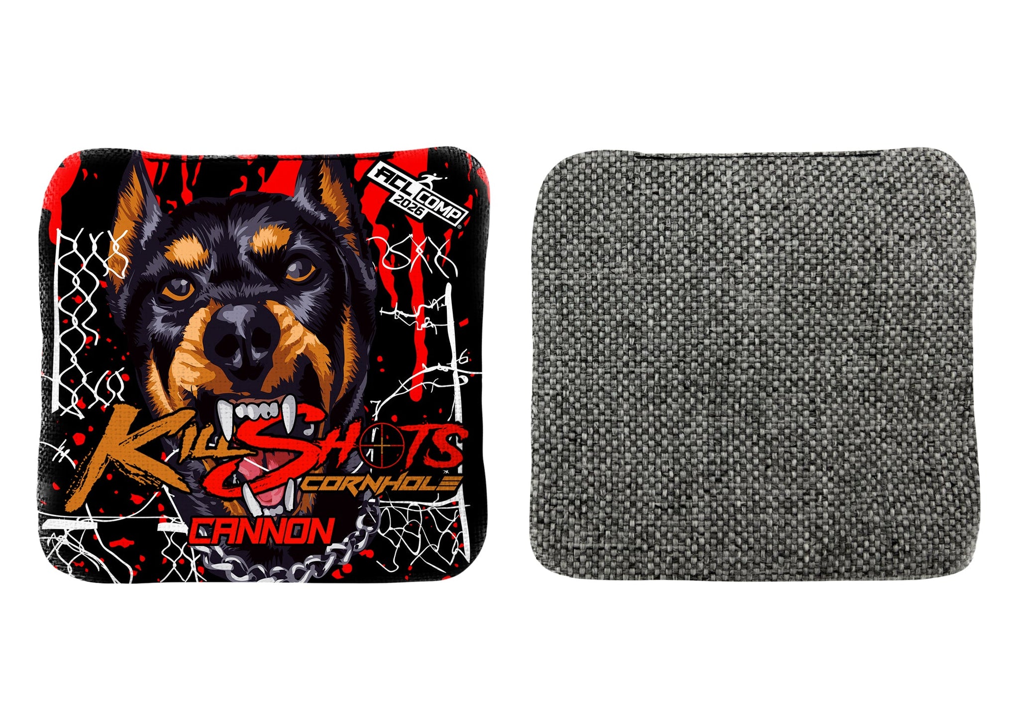 Killshots Cornhole | Cannon Series | 2026 ACL COMP | Cornhole Bags | Limited Edition Designs