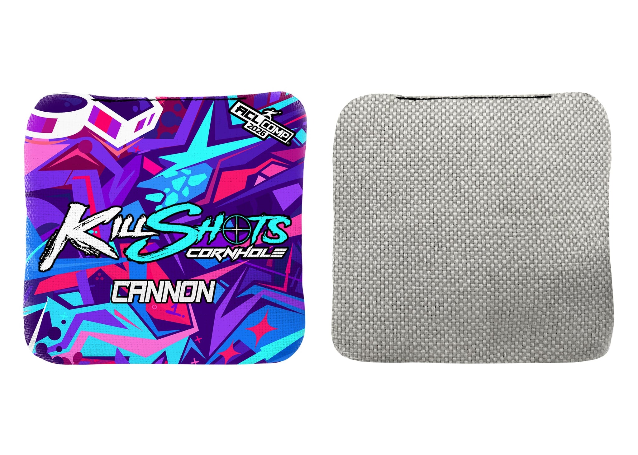 Killshots Cornhole | Cannon Series | 2026 ACL COMP | Cornhole Bags | Limited Edition Designs