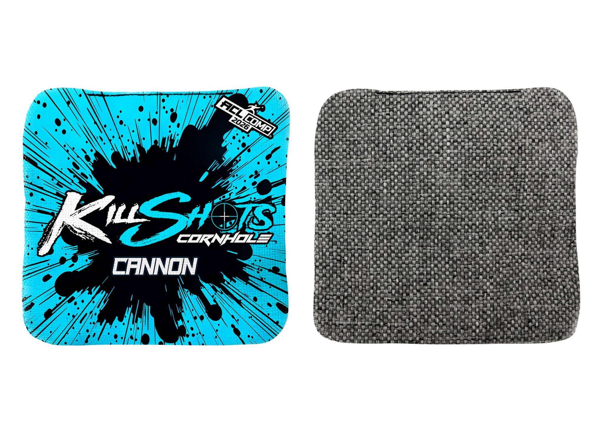 Killshots Cornhole | Cannon Series | 2026 ACL COMP | Cornhole Bags | Stock Designs