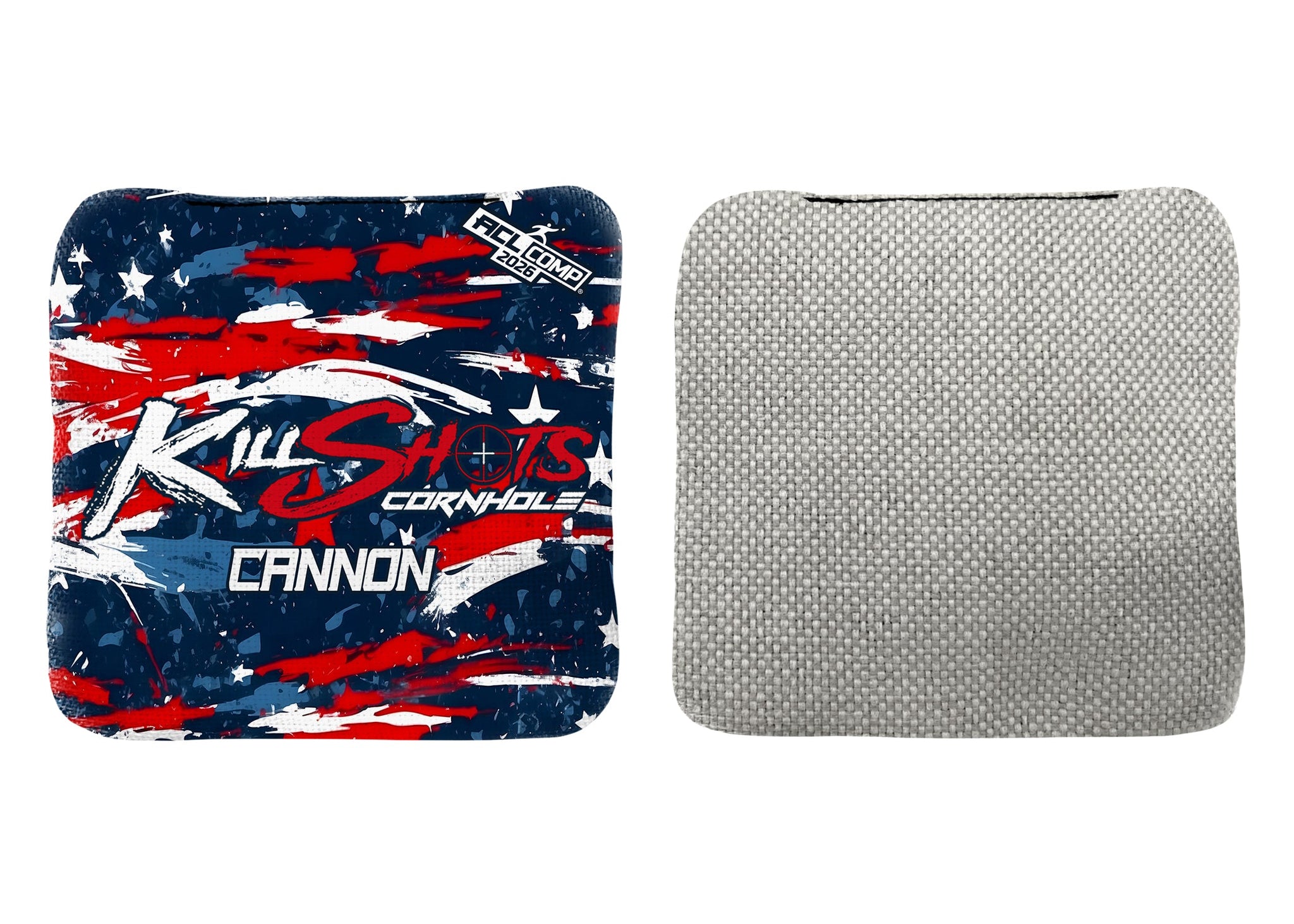 Killshots Cornhole | Cannon Series | 2026 ACL COMP | Cornhole Bags | Limited Edition Designs