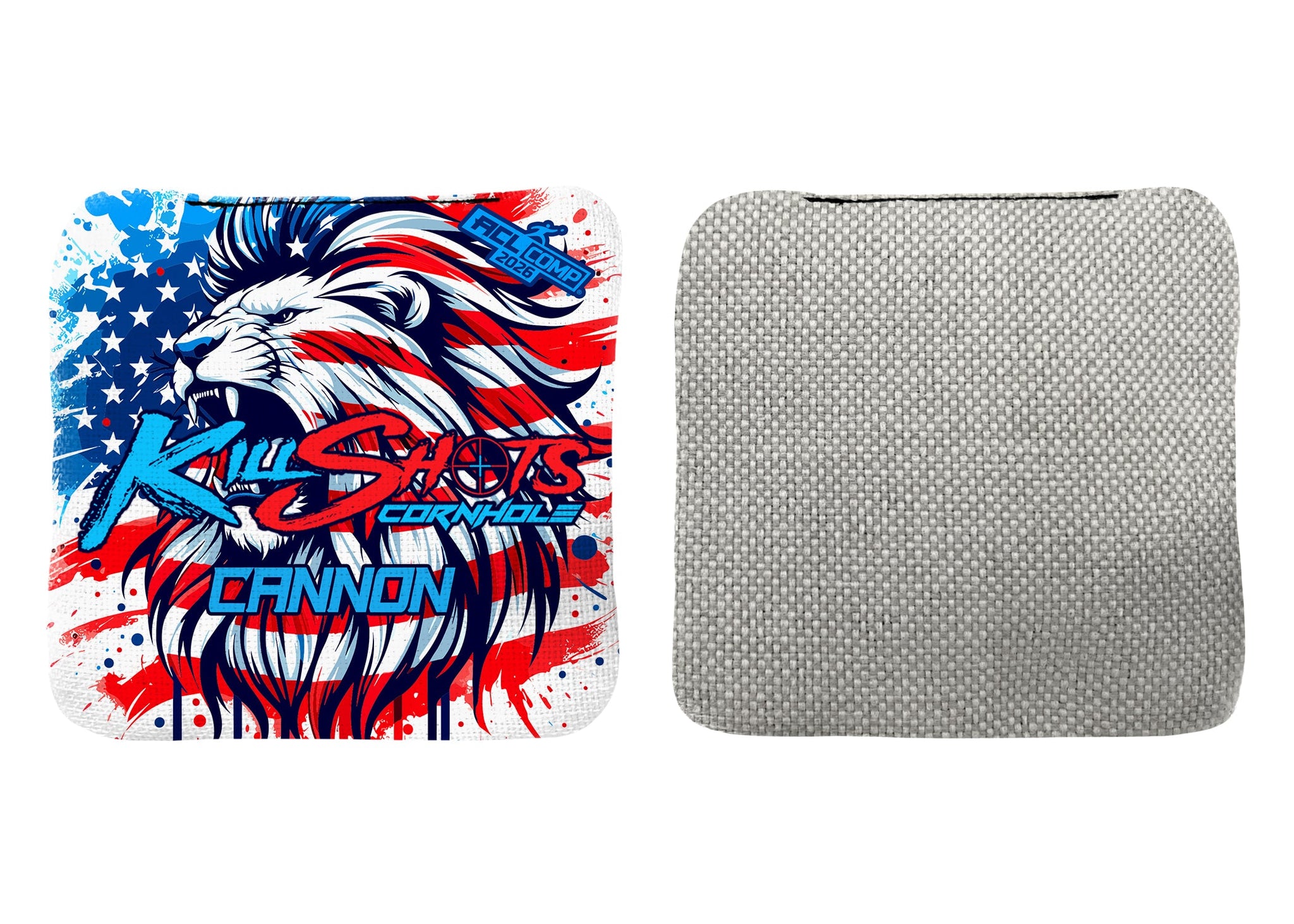 Killshots Cornhole | Cannon Series | 2026 ACL COMP | Cornhole Bags | Limited Edition Designs