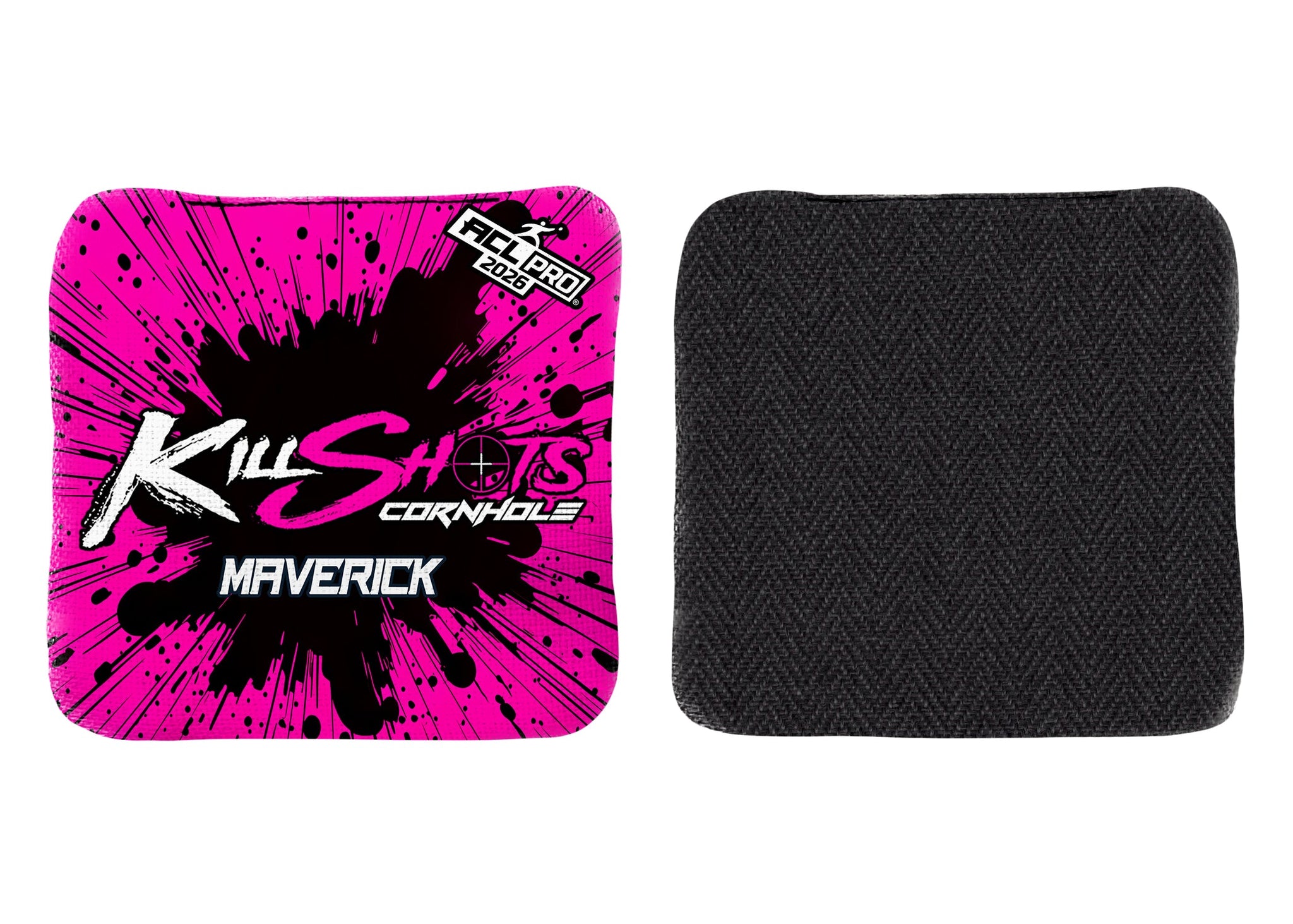 Killshots Cornhole | Maverick Series | 2026 ACL PRO | Cornhole Bags | Stock Designs