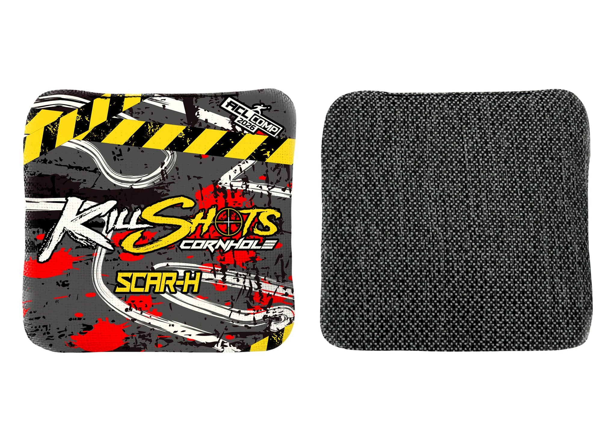 Killshots Cornhole | Scar-H Series | 2026 ACL COMP | Cornhole Bags | Limited Edition Designs