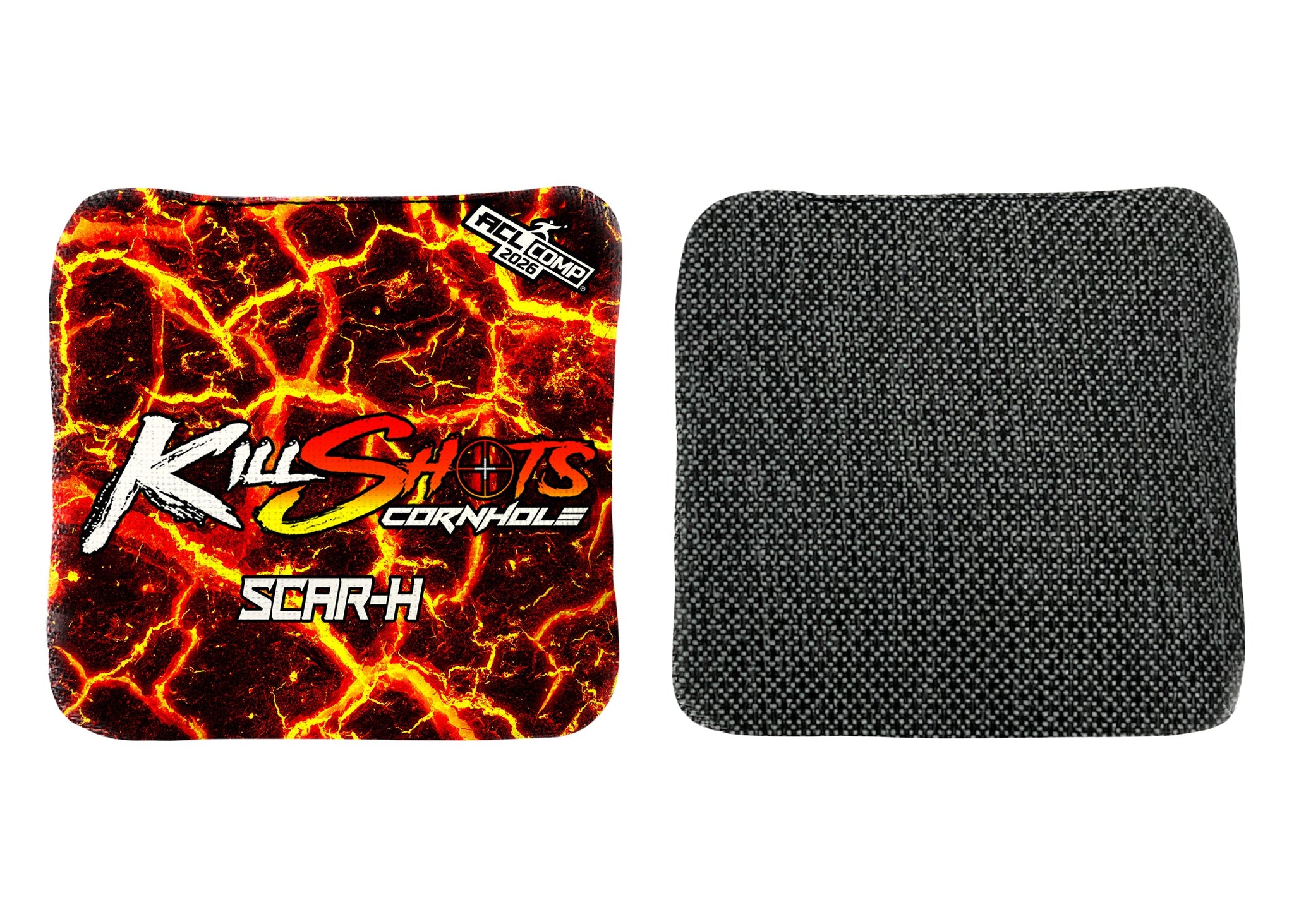Killshots Cornhole | Scar-H Series | 2026 ACL COMP | Cornhole Bags | Limited Edition Designs