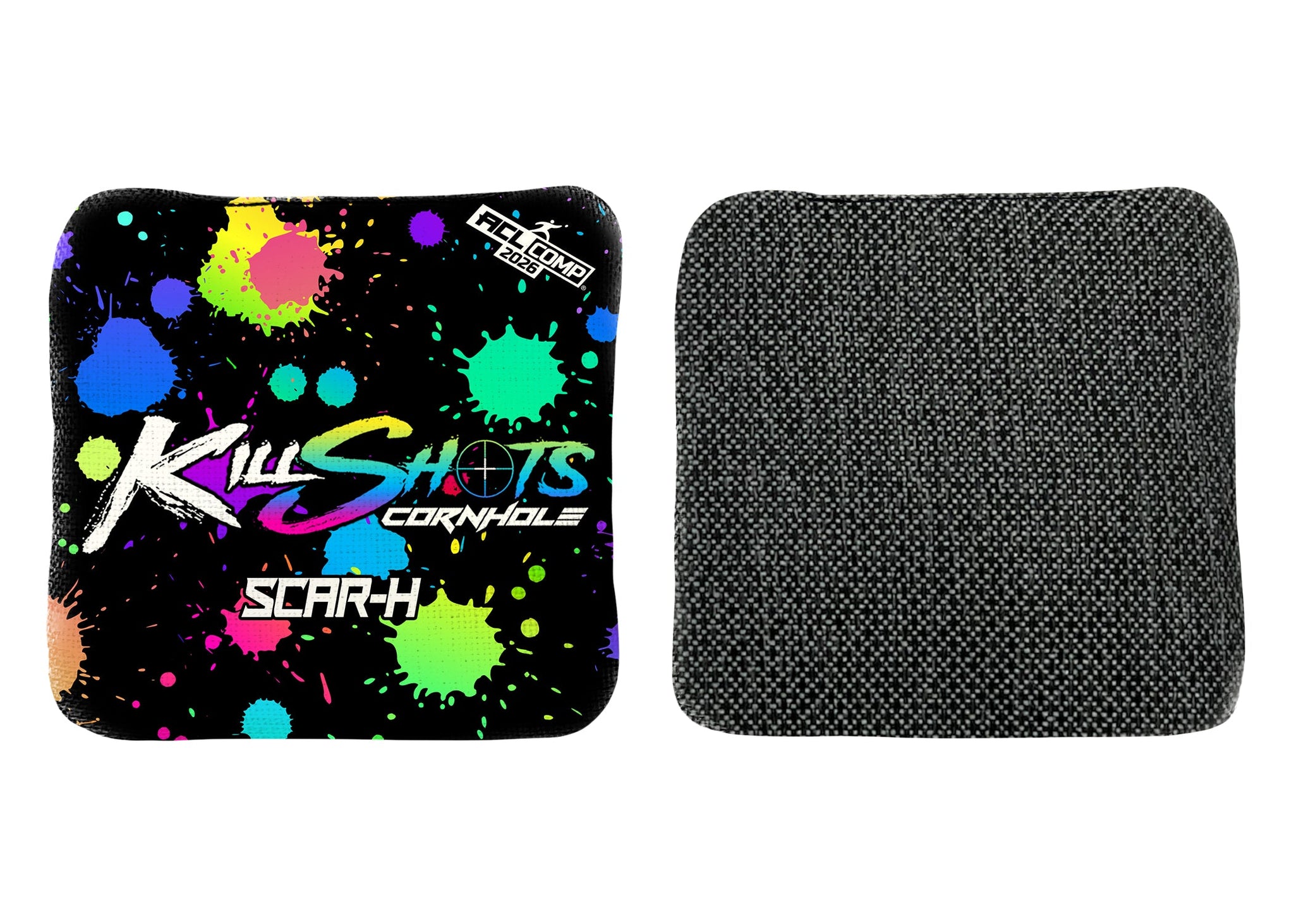 Killshots Cornhole | Scar-H Series | 2026 ACL COMP | Cornhole Bags | Stock Designs