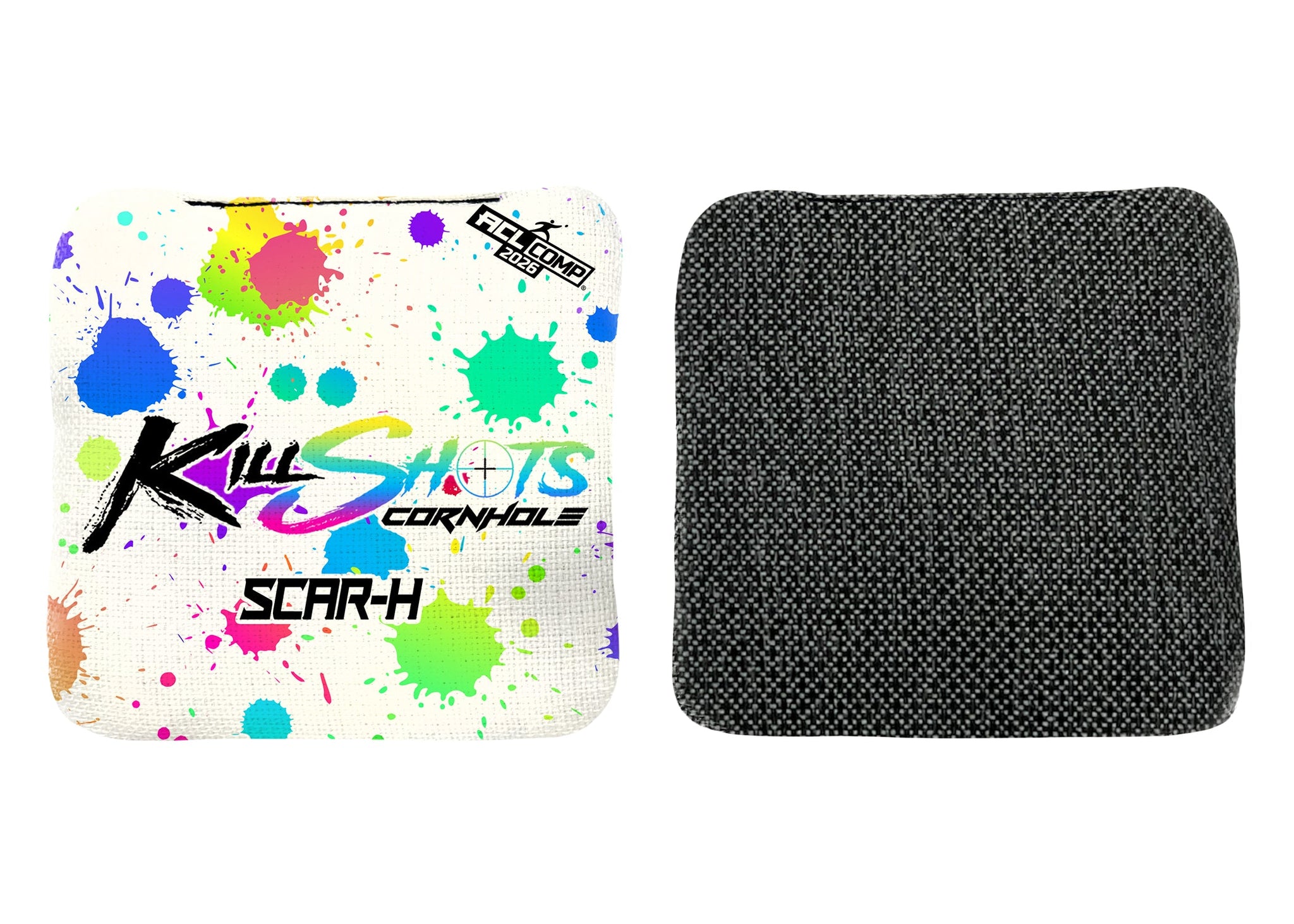 Killshots Cornhole | Scar-H Series | 2026 ACL COMP | Cornhole Bags | Stock Designs