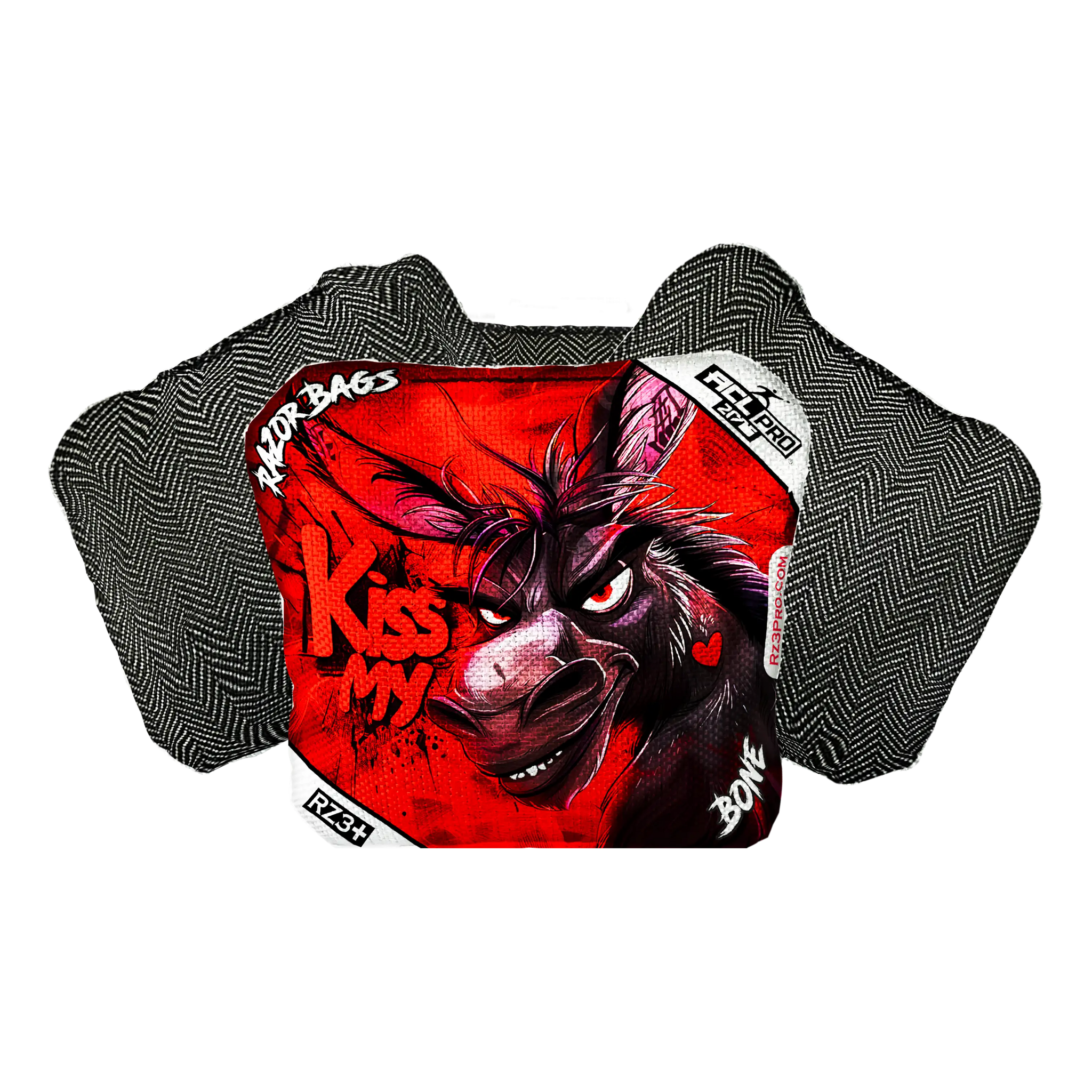 Bone | Kiss My | ACL PRO Razor Cornhole Bags
