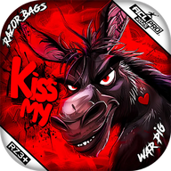 War Pig | Kiss My | ACL PRO Razor Cornhole Bags