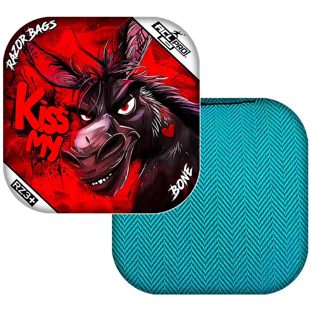 Bone | Kiss My | ACL PRO Razor Cornhole Bags
