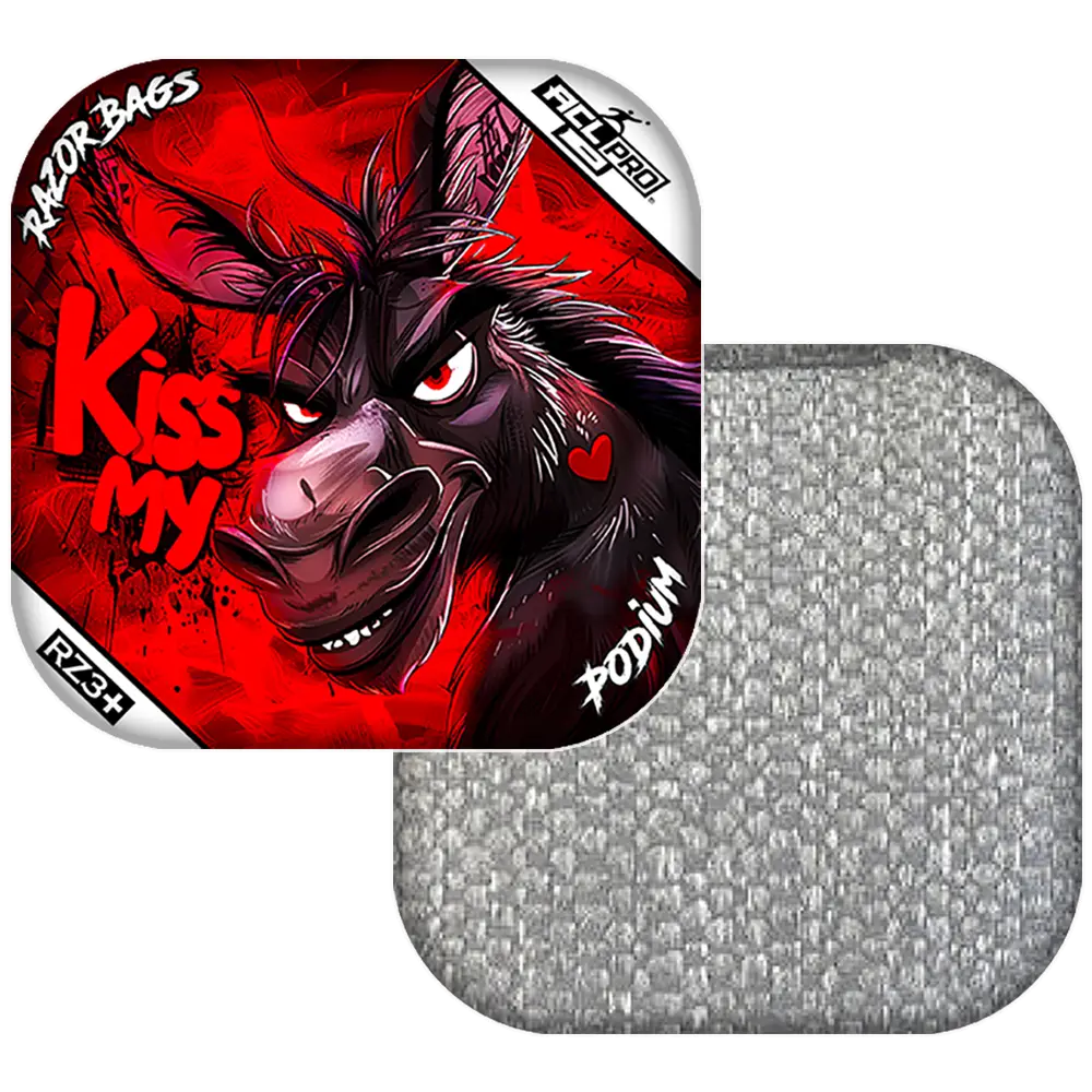 Podium | Kiss My | ACL PRO Razor Cornhole Bags