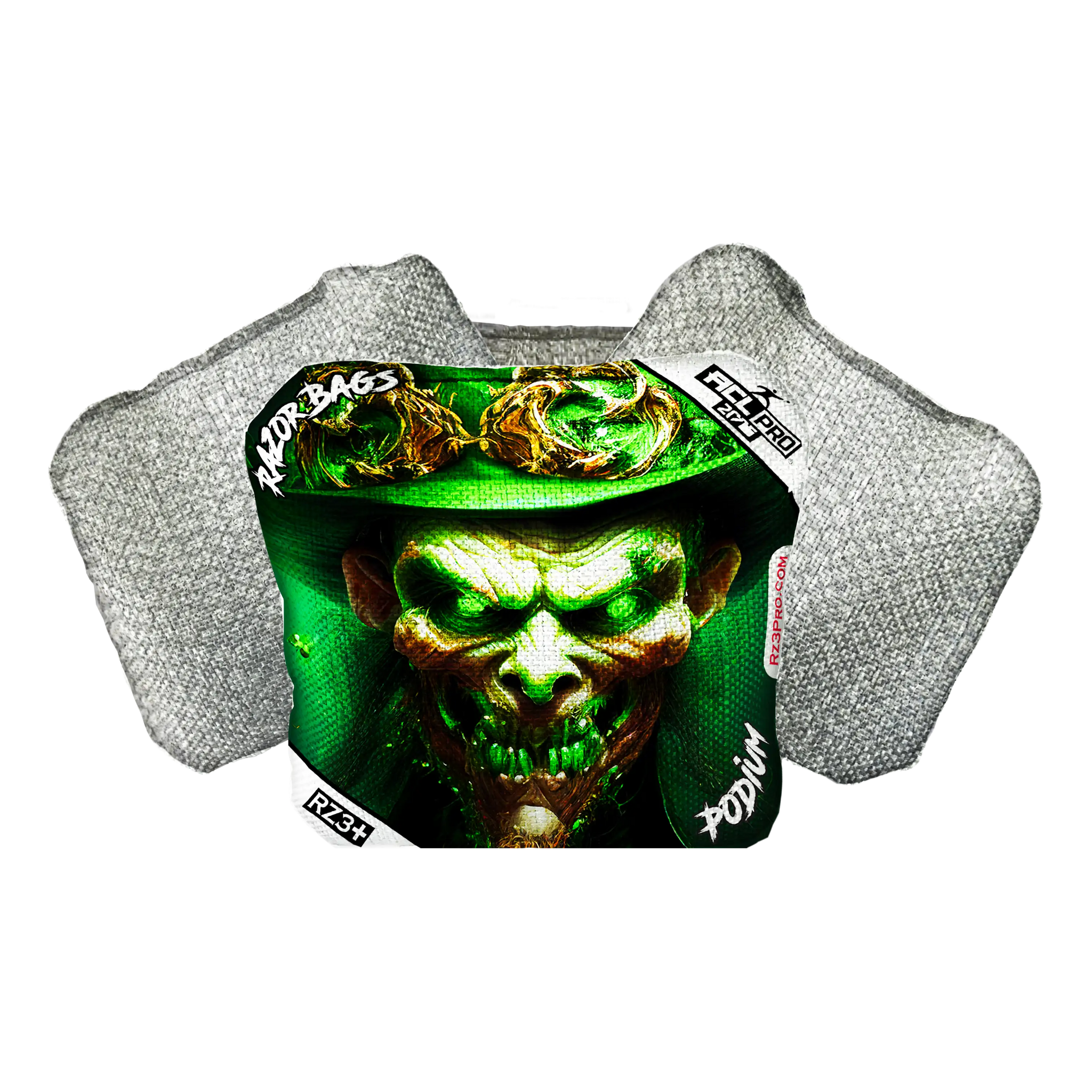 Podium | Leprechaun Smile | ACL PRO Razor Cornhole Bags