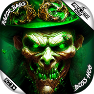 Boss Hog | Leprechaun Smile | ACL PRO Razor Cornhole Bags