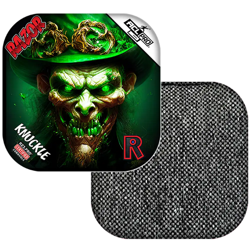 Knuckle | Leprechaun Smile | ACL PRO Razor Cornhole Bags