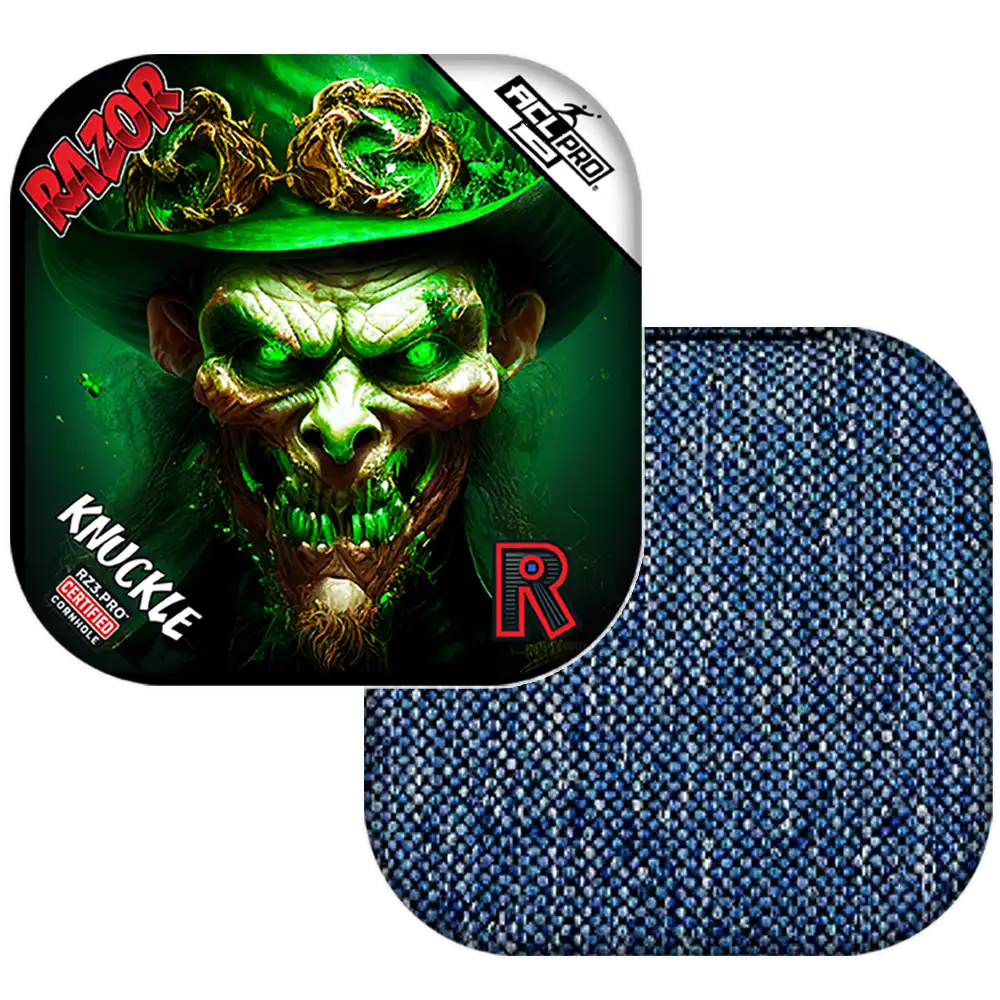 Knuckle | Leprechaun Smile | ACL PRO Razor Cornhole Bags
