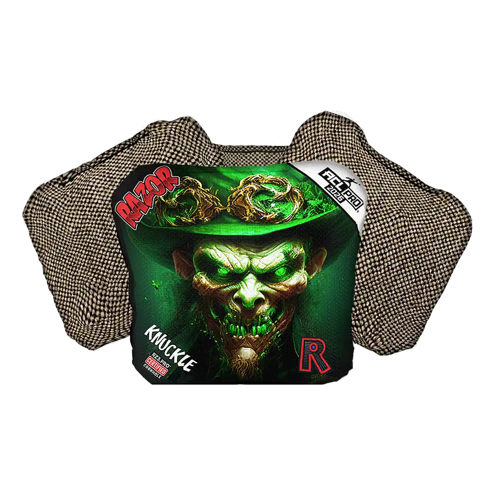 Knuckle | Leprechaun Smile | ACL PRO Razor Cornhole Bags