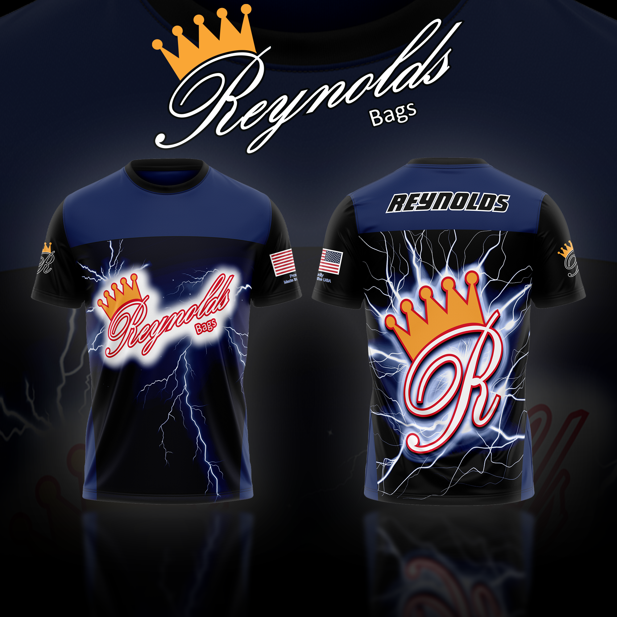 Reynolds Jerseys - Lightning Storm