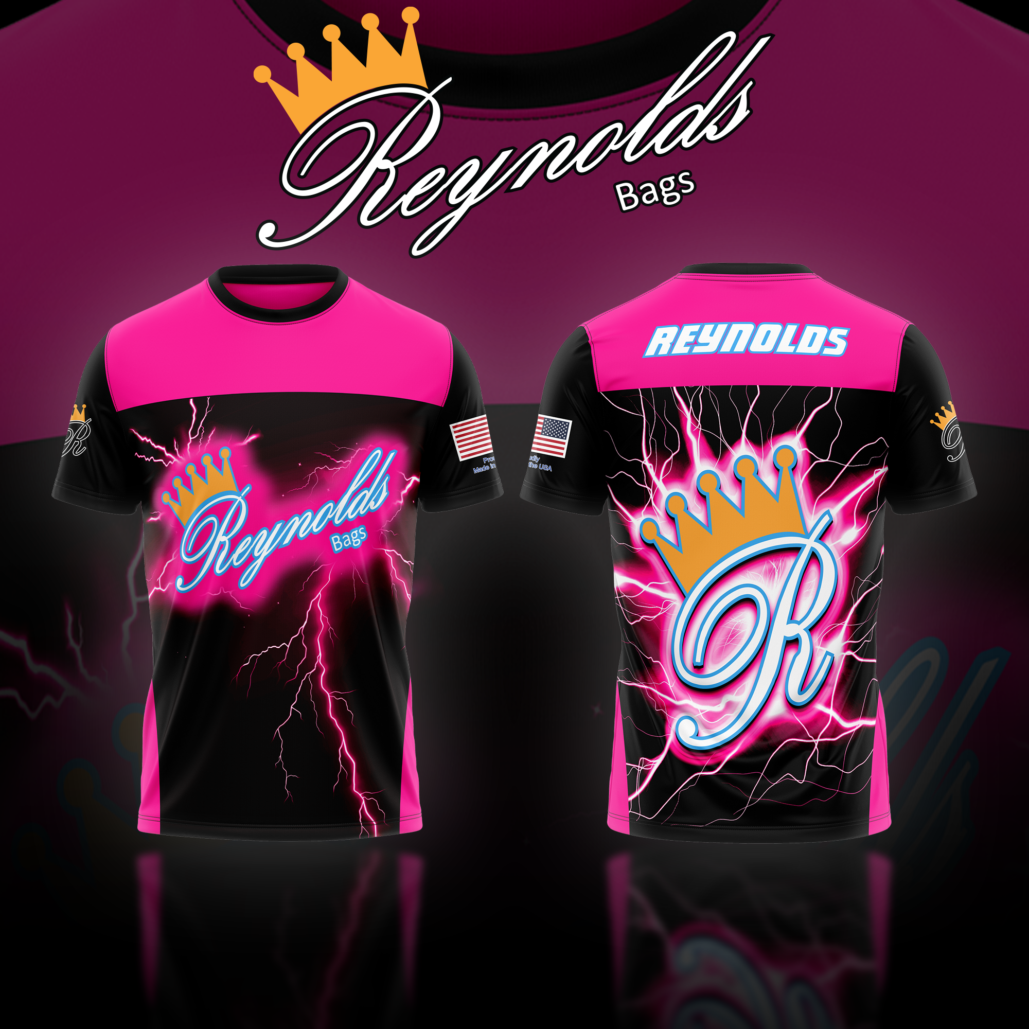 Reynolds Jerseys - Lightning Storm