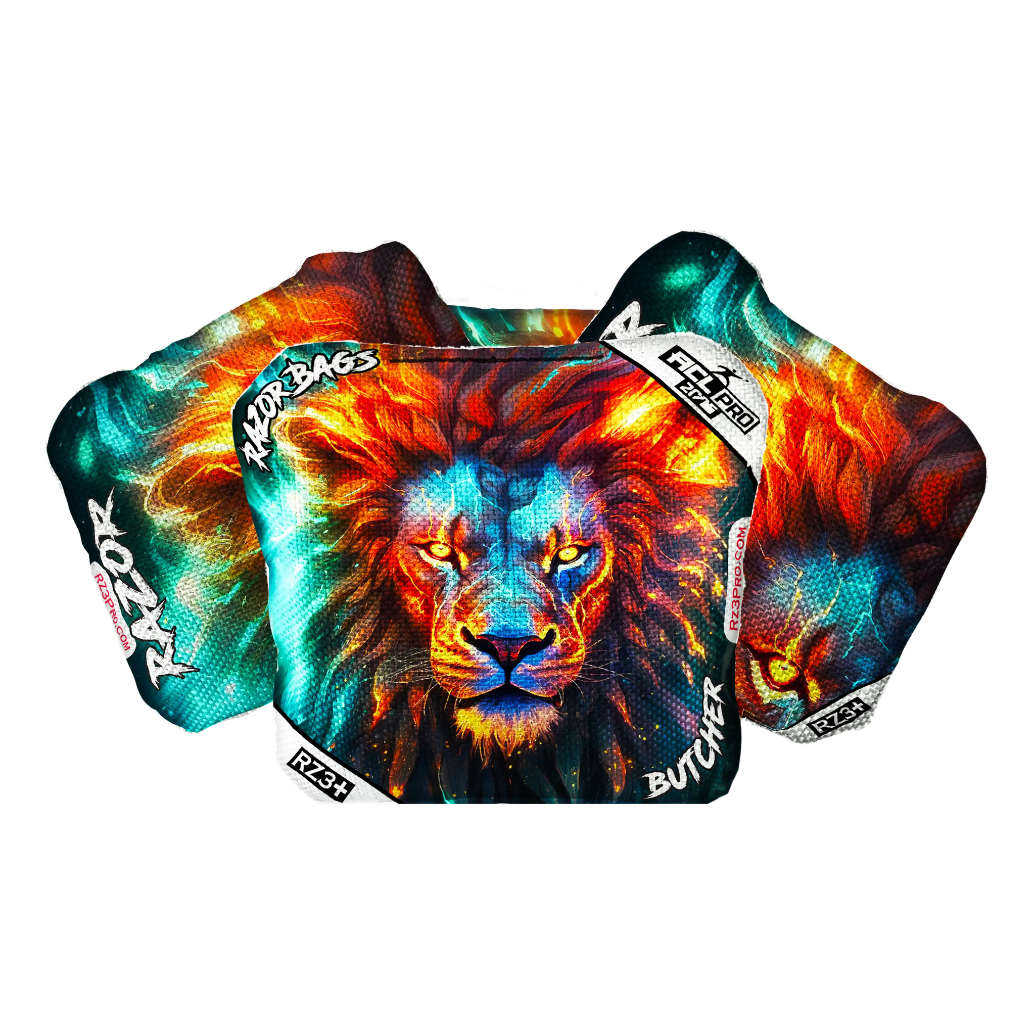 Butcher | Lion Cosmos | ACL PRO Razor Cornhole Bags