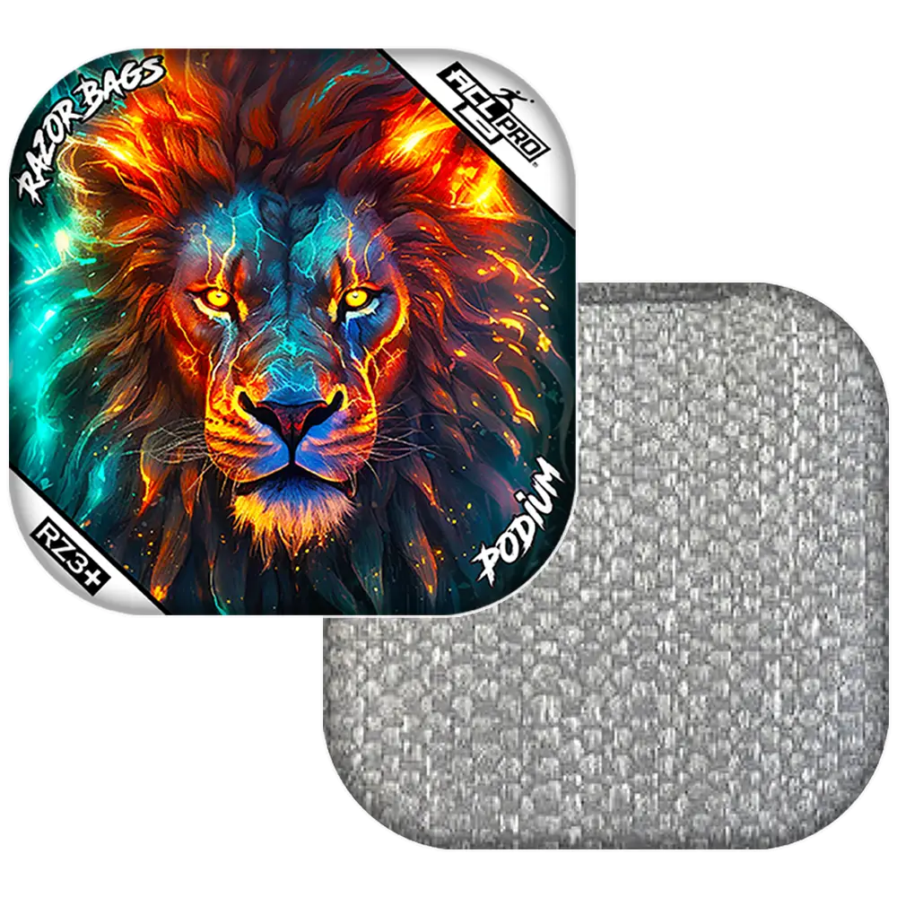 Podium | Lion Cosmos | ACL PRO Razor Cornhole Bags