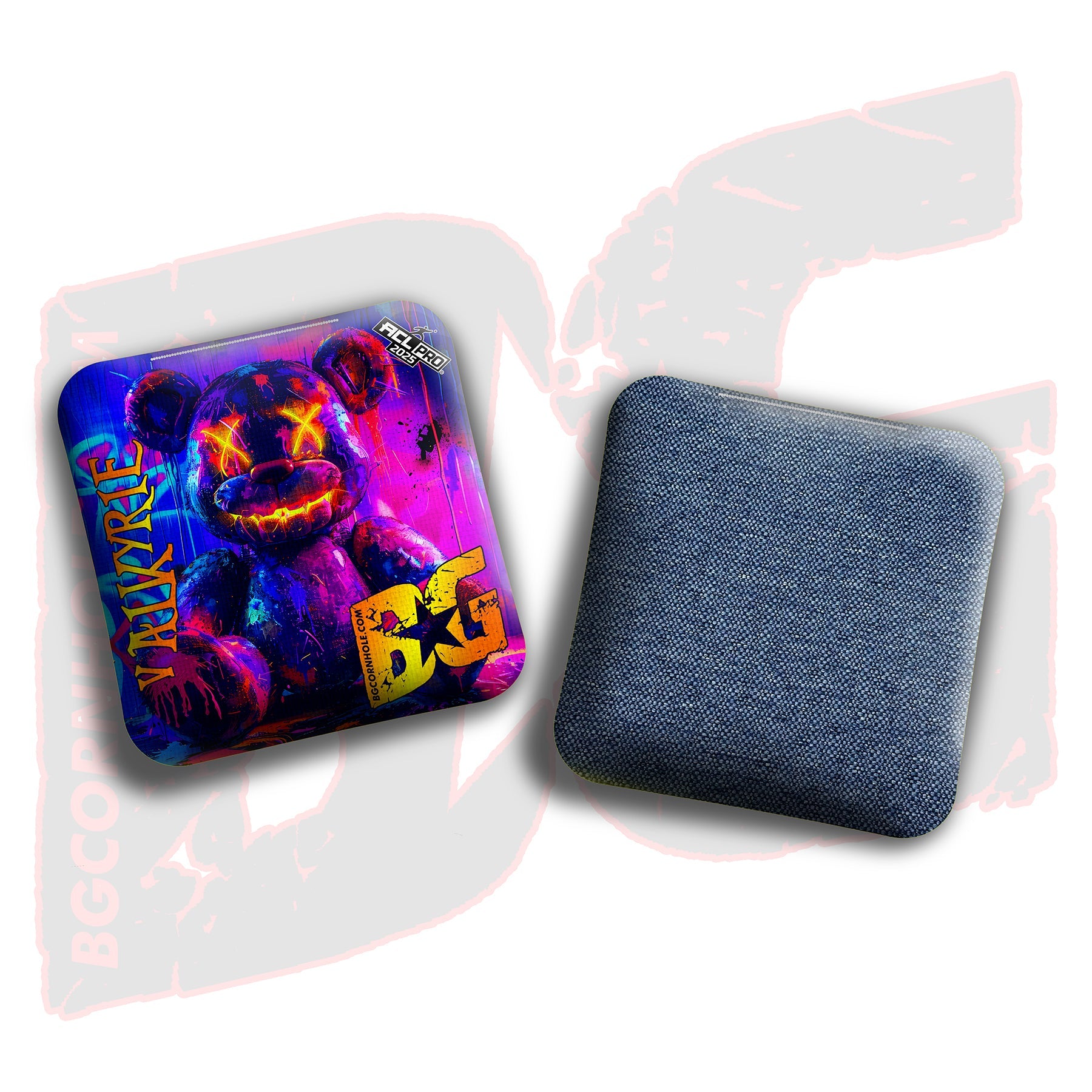 BG Cornhole 2026 Multiple Bag Models “Mad Teddy Reimagined” - ACL Pro Stamped Cornhole Bags - SET OF 4 BAGS
