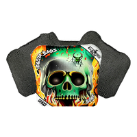 Bone | Nuclear Skull | ACL PRO Razor Cornhole Bags