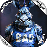 War Pig | Old Bad Ass | ACL PRO Razor Cornhole Bags