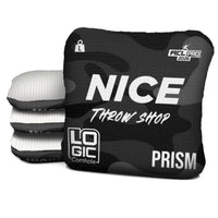 NICE THROW SHOP x LOGIC CORNHOLE - Dark Camo - ACL PRO 2026 BAGS - MULTIPLE BAG SERIES - Set of 4 bags