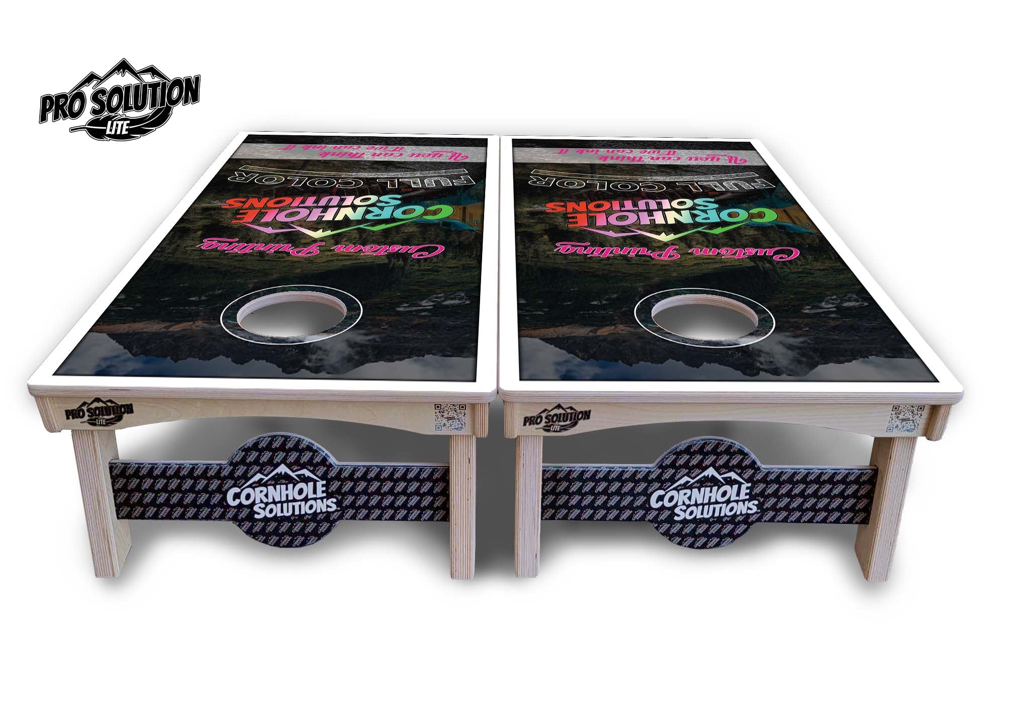 Custom Cornhole Boards - Pro Solution Elite Series