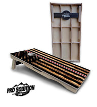 Nurse Thin Line Flag Cornhole Boards - Pro Solution Lite Series