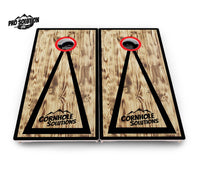 Burnt Triangle Cornhole Boards - Pro Solution Lite Series