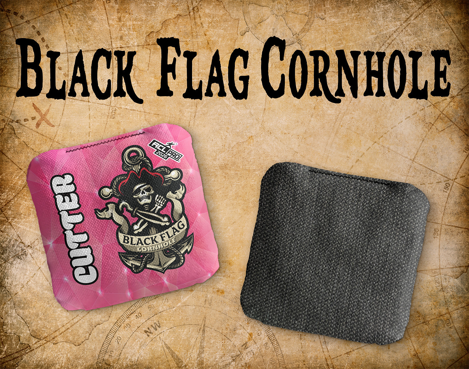 Black Flag Cornhole Cutter - Ice - ACL Pro 2026