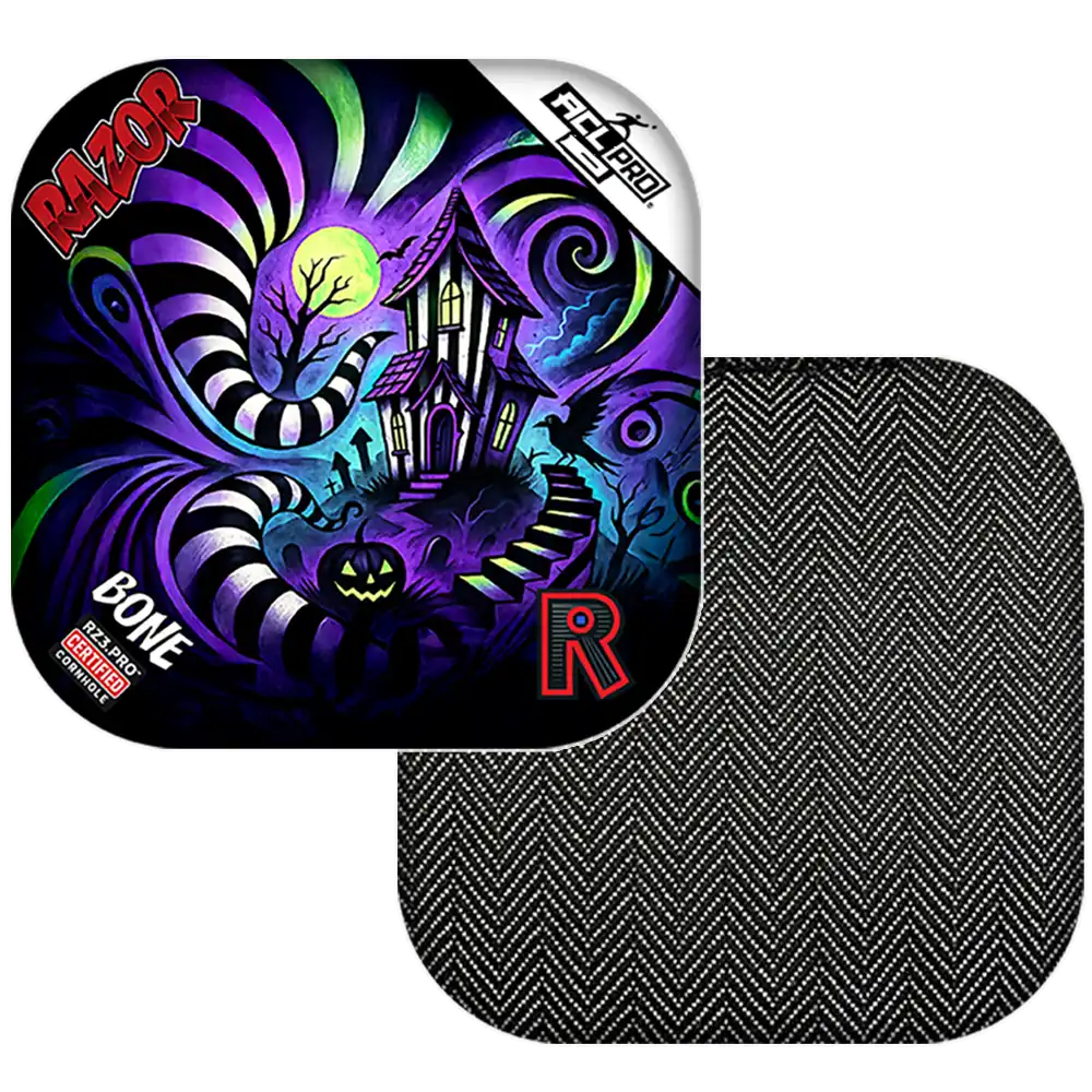 Razor Cornhole Bags | Bone | Psycho Path