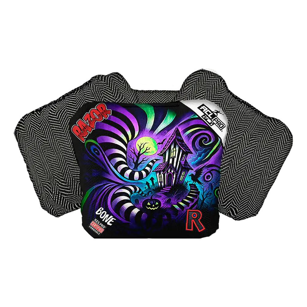 Razor Cornhole Bags | Bone | Psycho Path