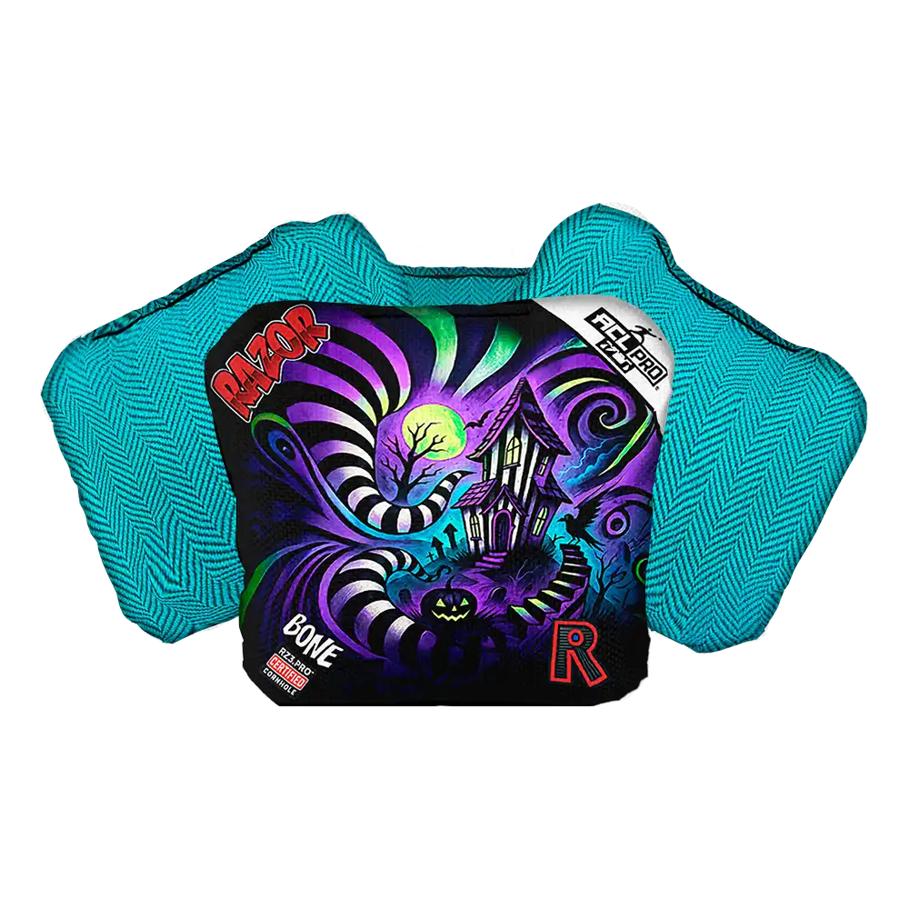 Razor Cornhole Bags | Bone | Psycho Path