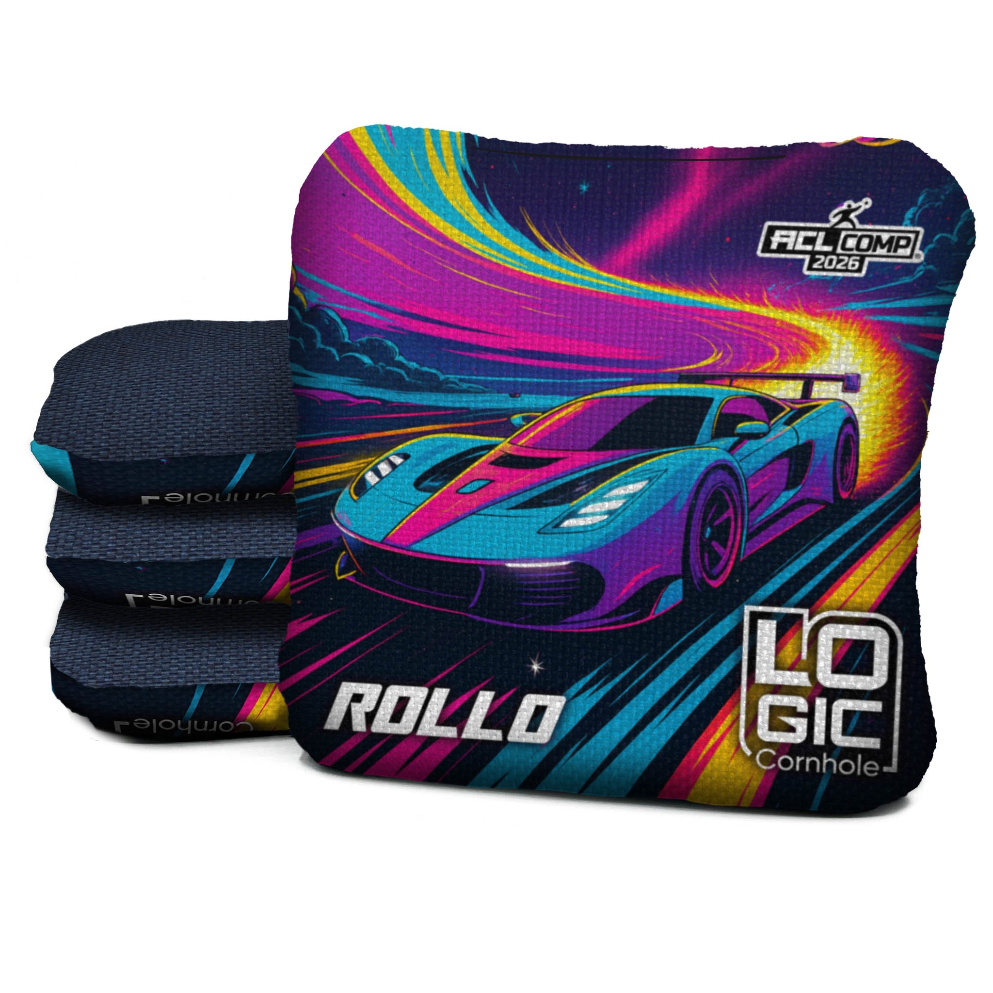 Logic Cornhole Future Race - ACL PRO 2026 BAGS - MULTIPLE BAG SERIES - Set of 4 bags