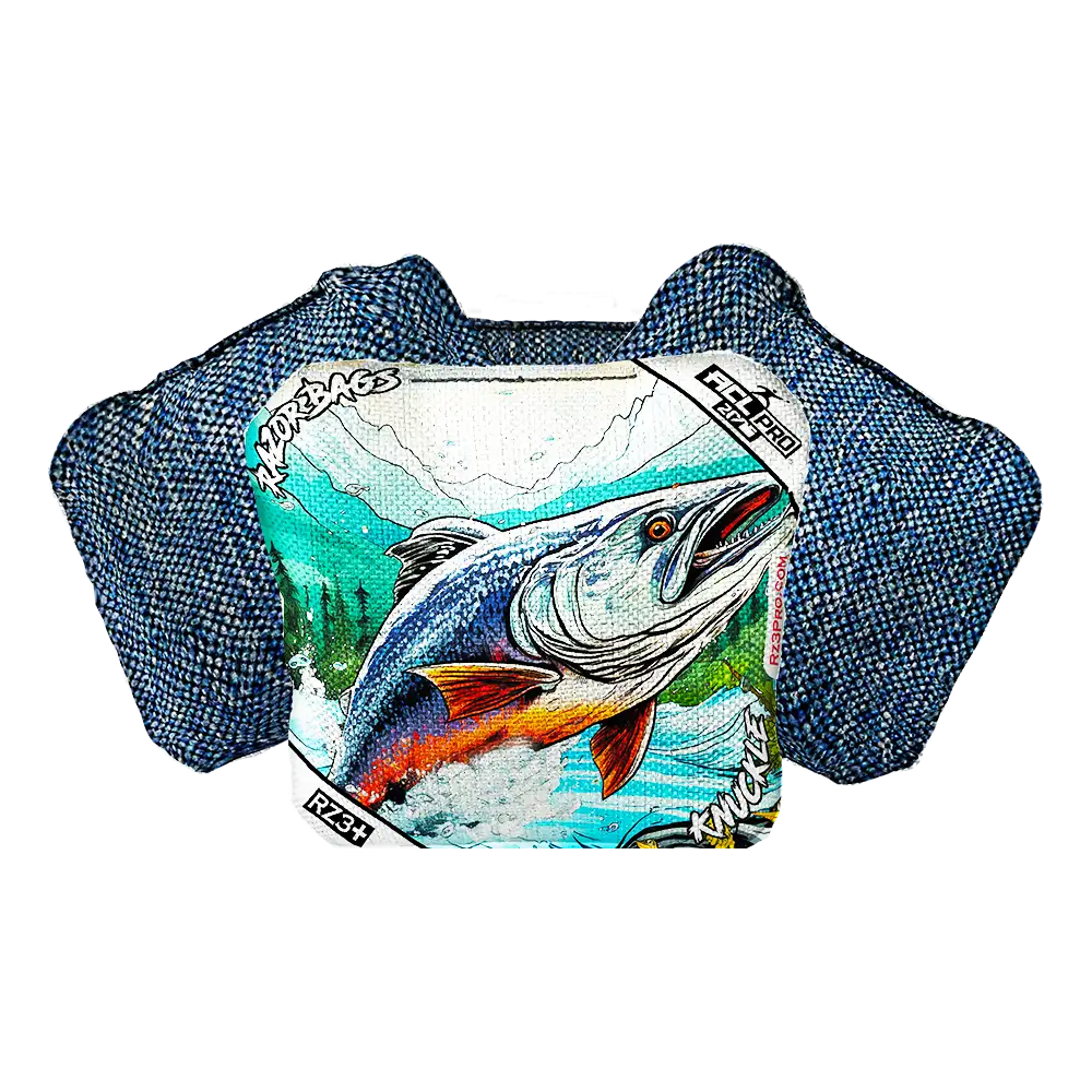 Knuckle | Alaskan Salmon | ACL PRO Razor Cornhole Bags