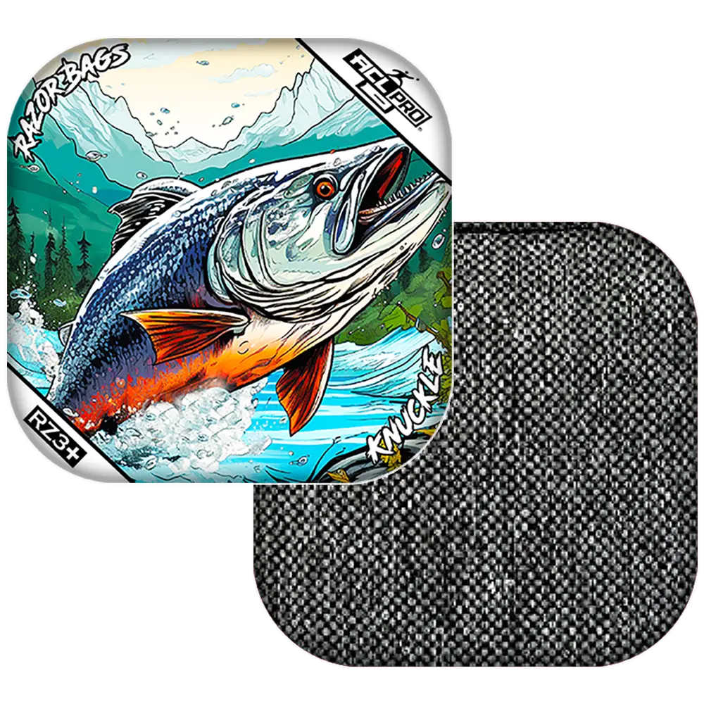 Knuckle | Alaskan Salmon | ACL PRO Razor Cornhole Bags
